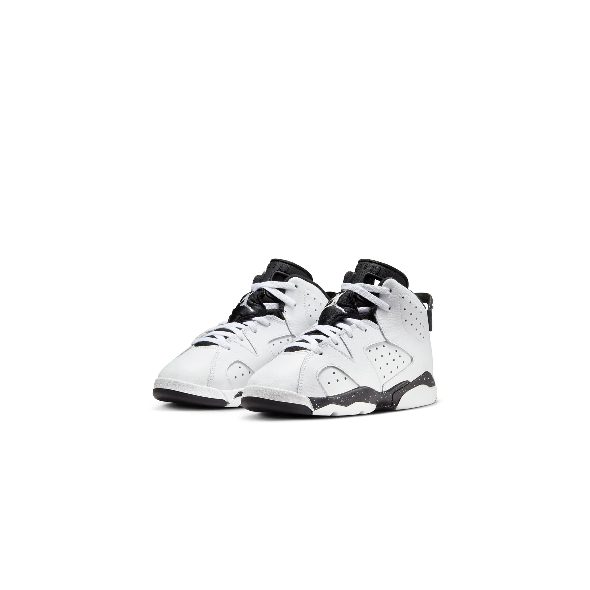 Air Jordan 6 Little Kids Retro Low "Reverse Oreo" Shoes