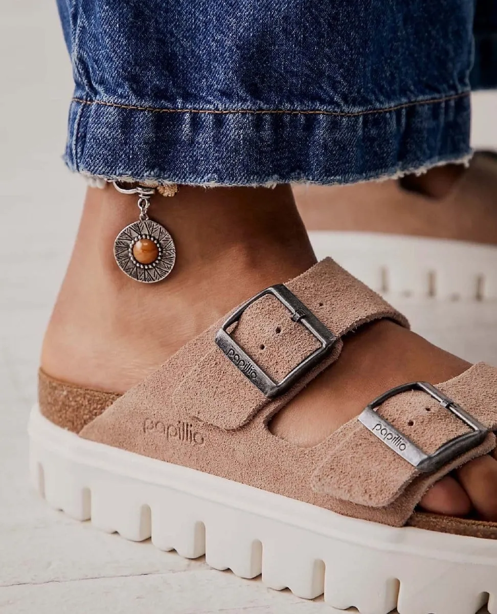 Arizona Chunky Birkenstock Sandals Warm Sand