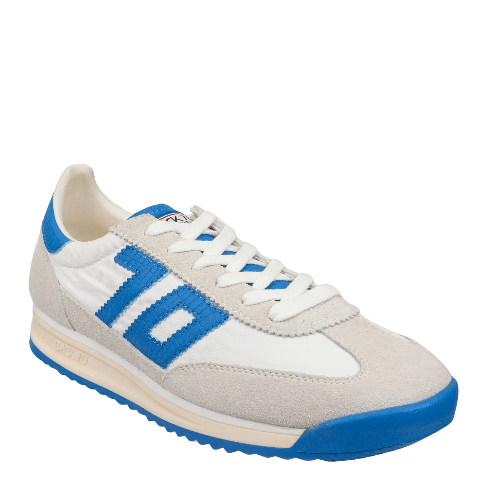 BACK 70 - BARKLEY JOGGER in WHITE FRENCH BLUE Sneakers