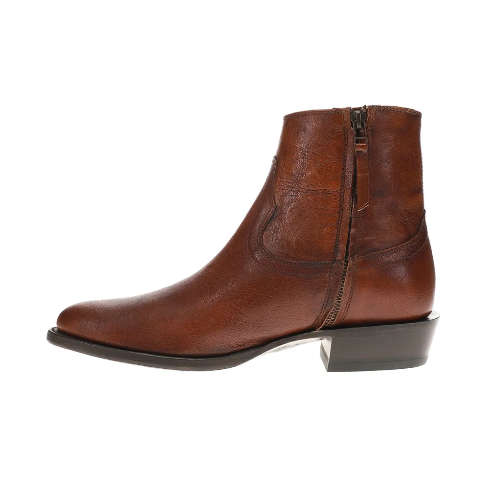Barrett Western Round Toe Zippered Boots
