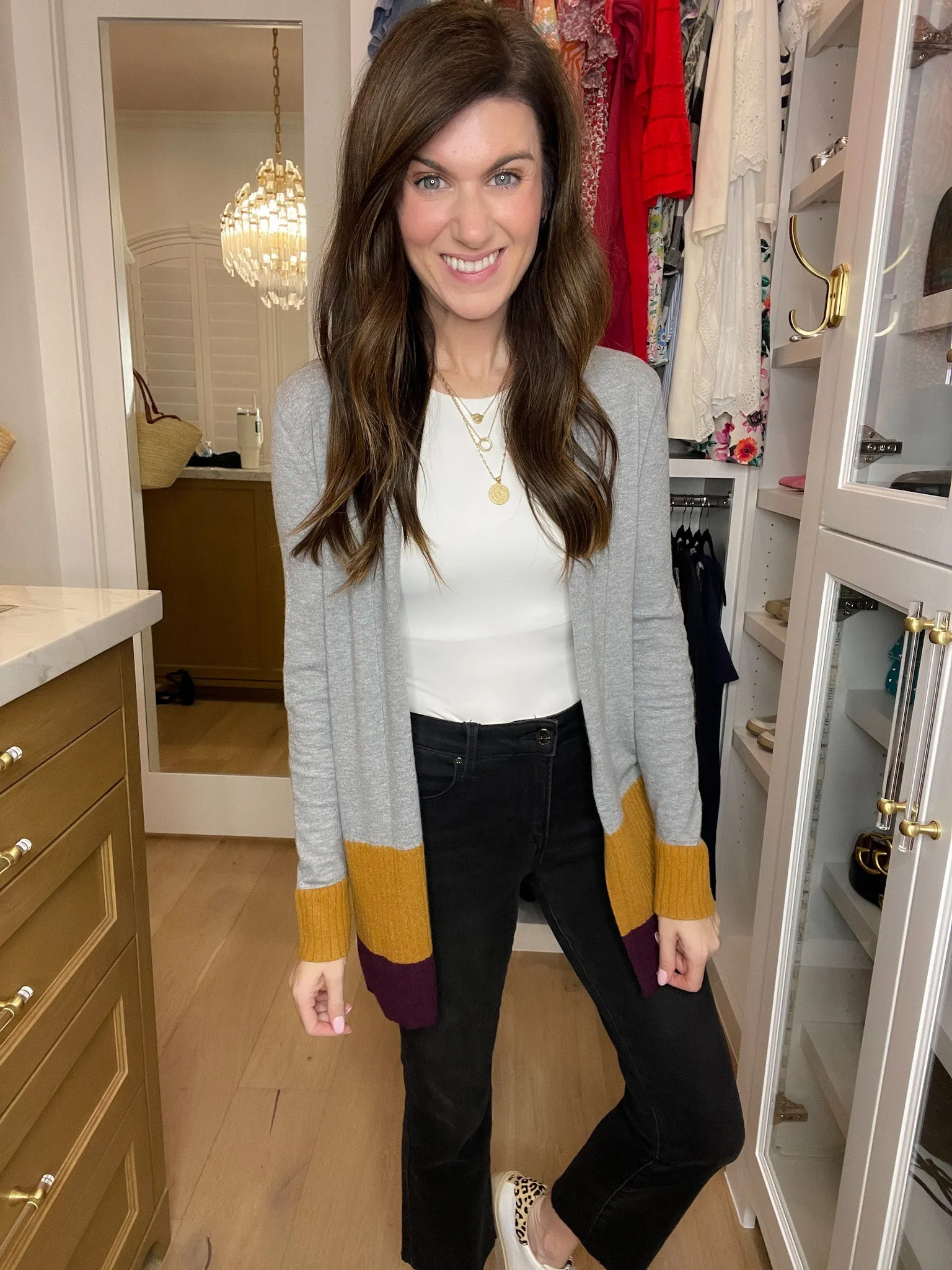 *BELLES & DOORBUSTER* Peabody Color Block Cardigan