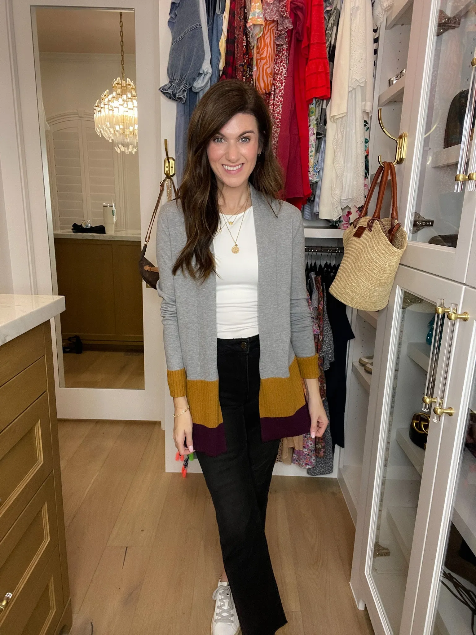 *BELLES & DOORBUSTER* Peabody Color Block Cardigan