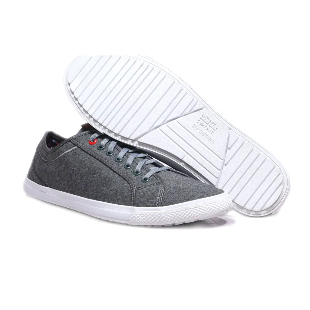 Ben Sherman Low-Top Sneakers Fabric Grey Colour For Men