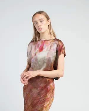 boxy crop tee - bouquet