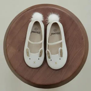 Cartoon Bunny Girls Ballet Flats
