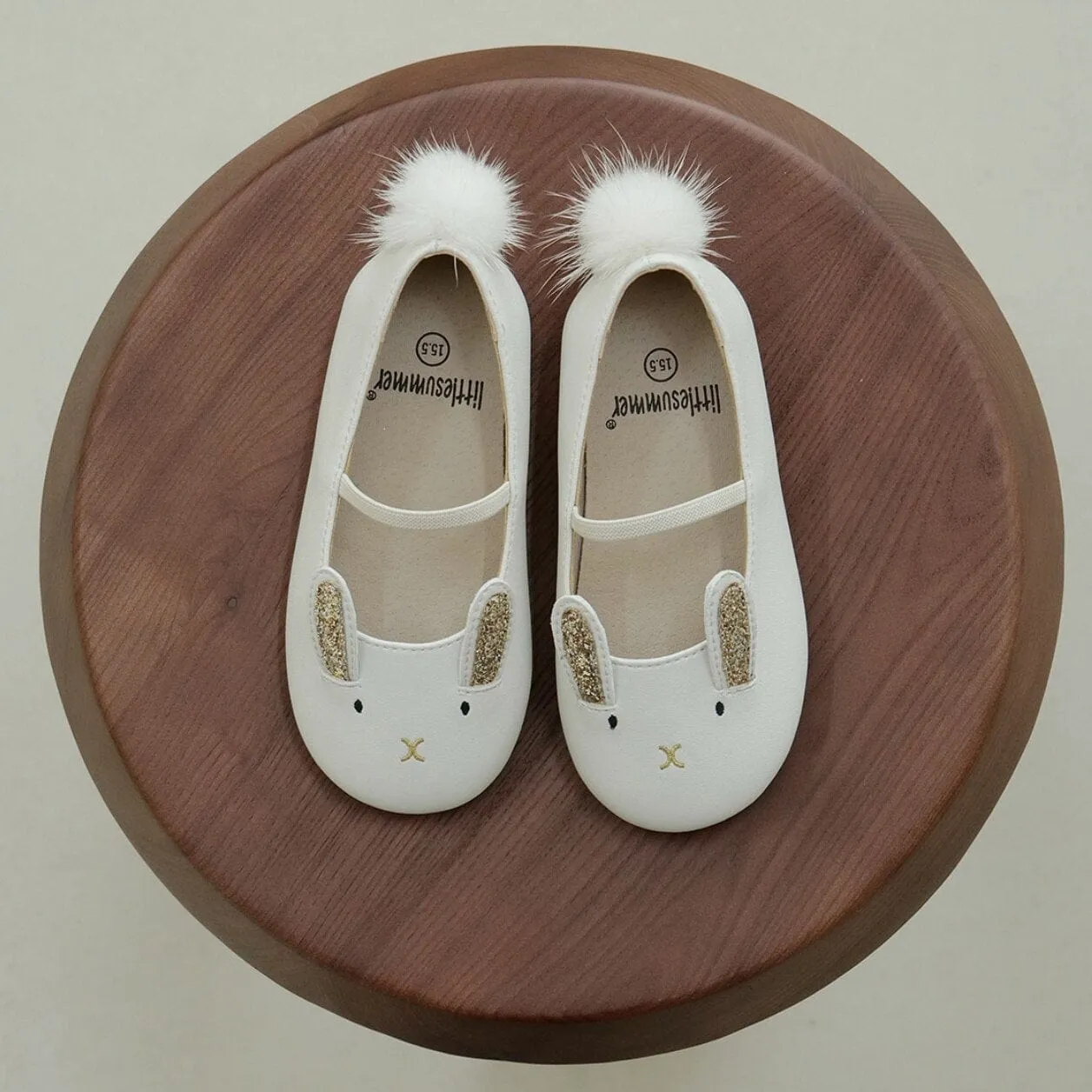 Cartoon Bunny Girls Ballet Flats
