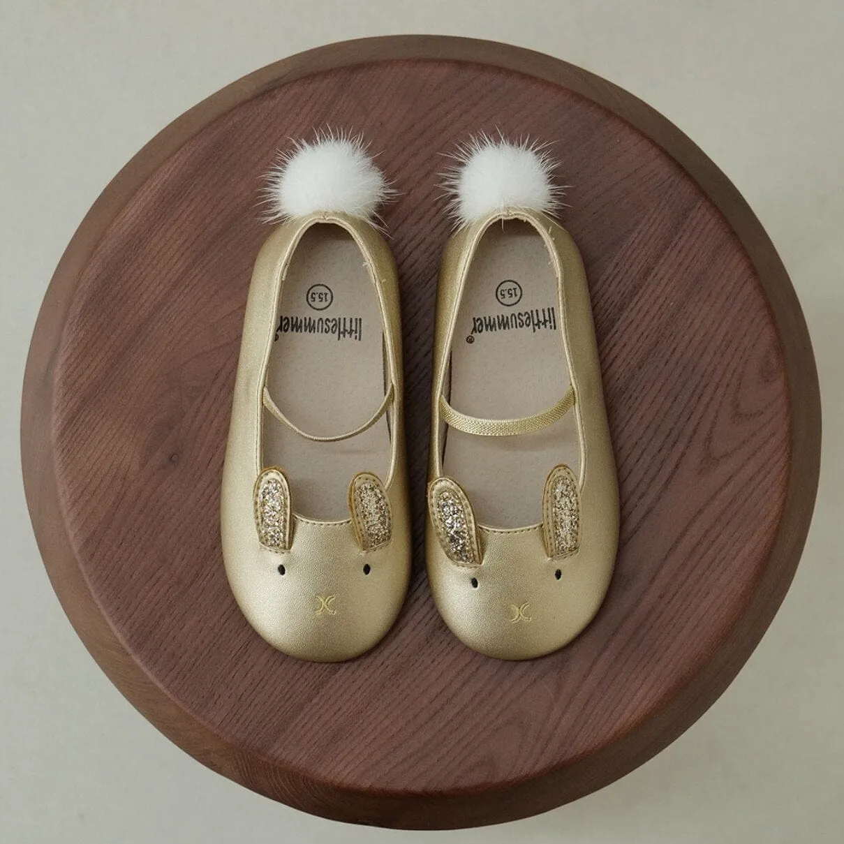 Cartoon Bunny Girls Ballet Flats