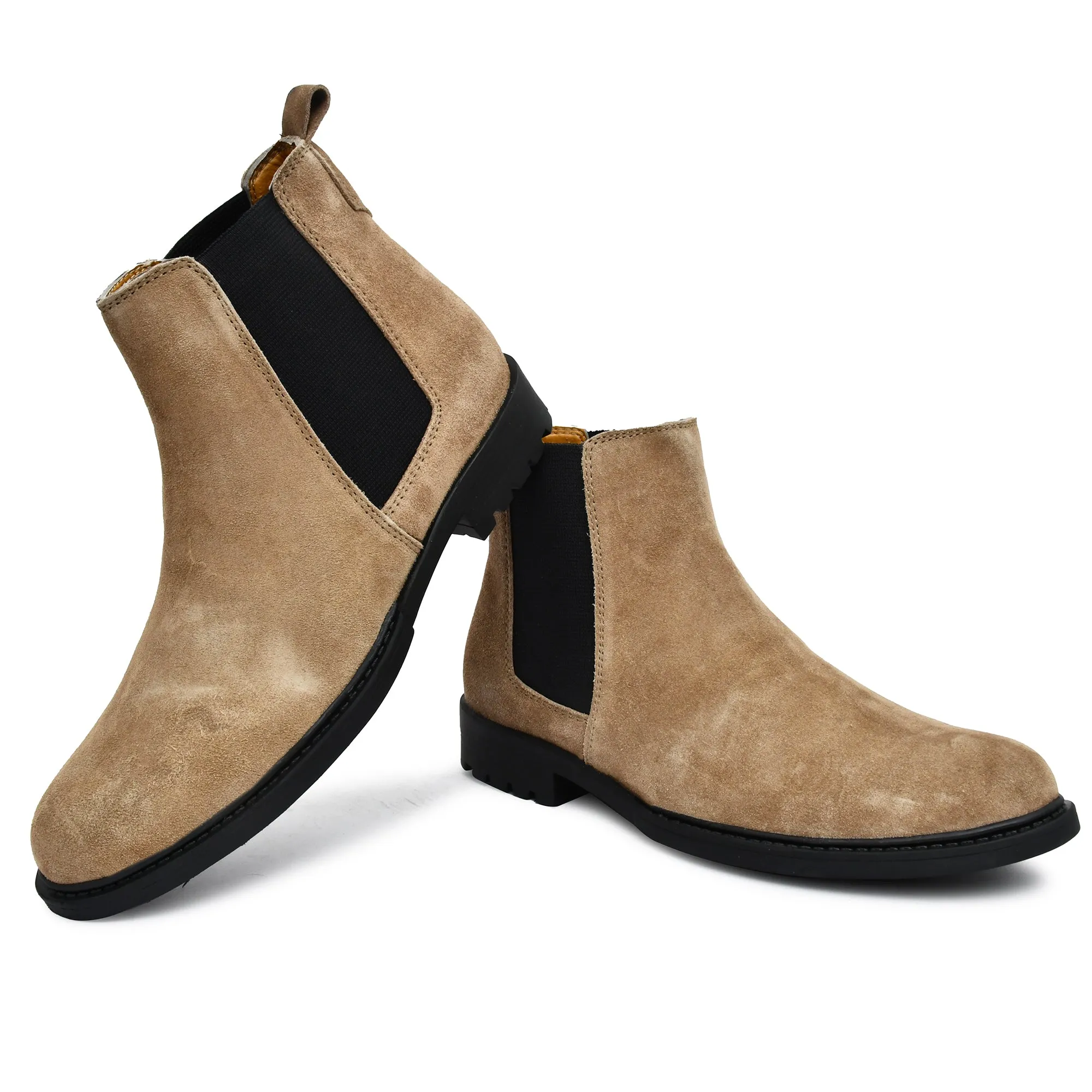 Cheeku Suede Leather Boots