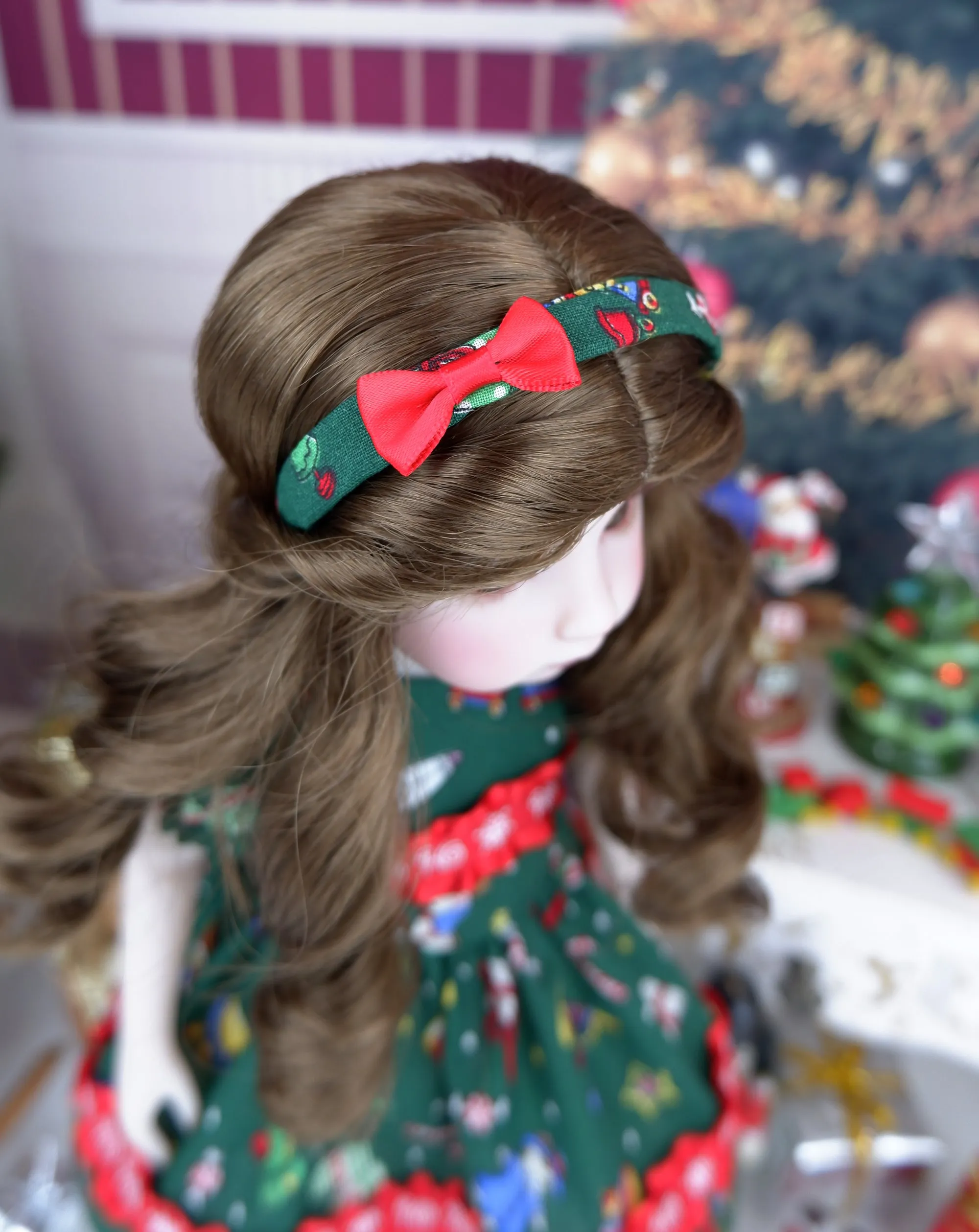 Christmas Toys - dress with shoes for Ruby Red Fashion Friends doll
