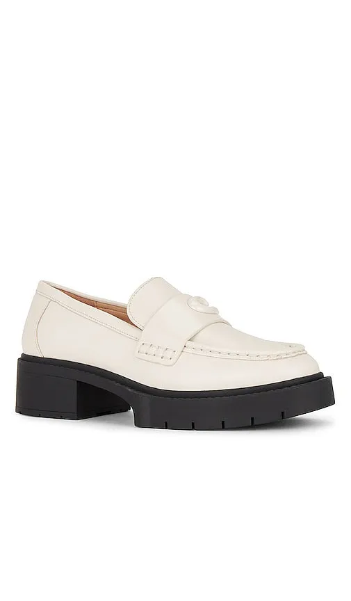 Coach Leah Loafer in White