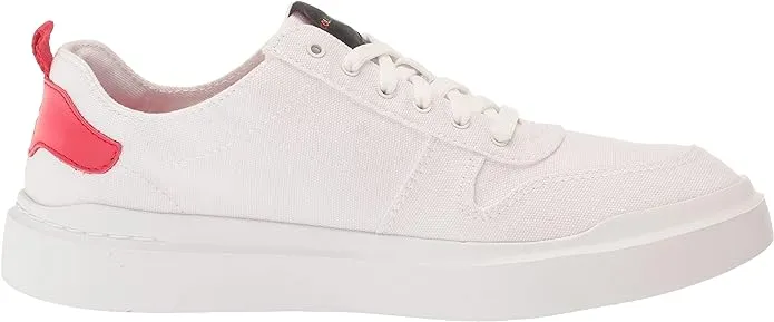 Cole Haan Grandpro Rally Canvas Court White/Love Embroidery Low Top Sneakers