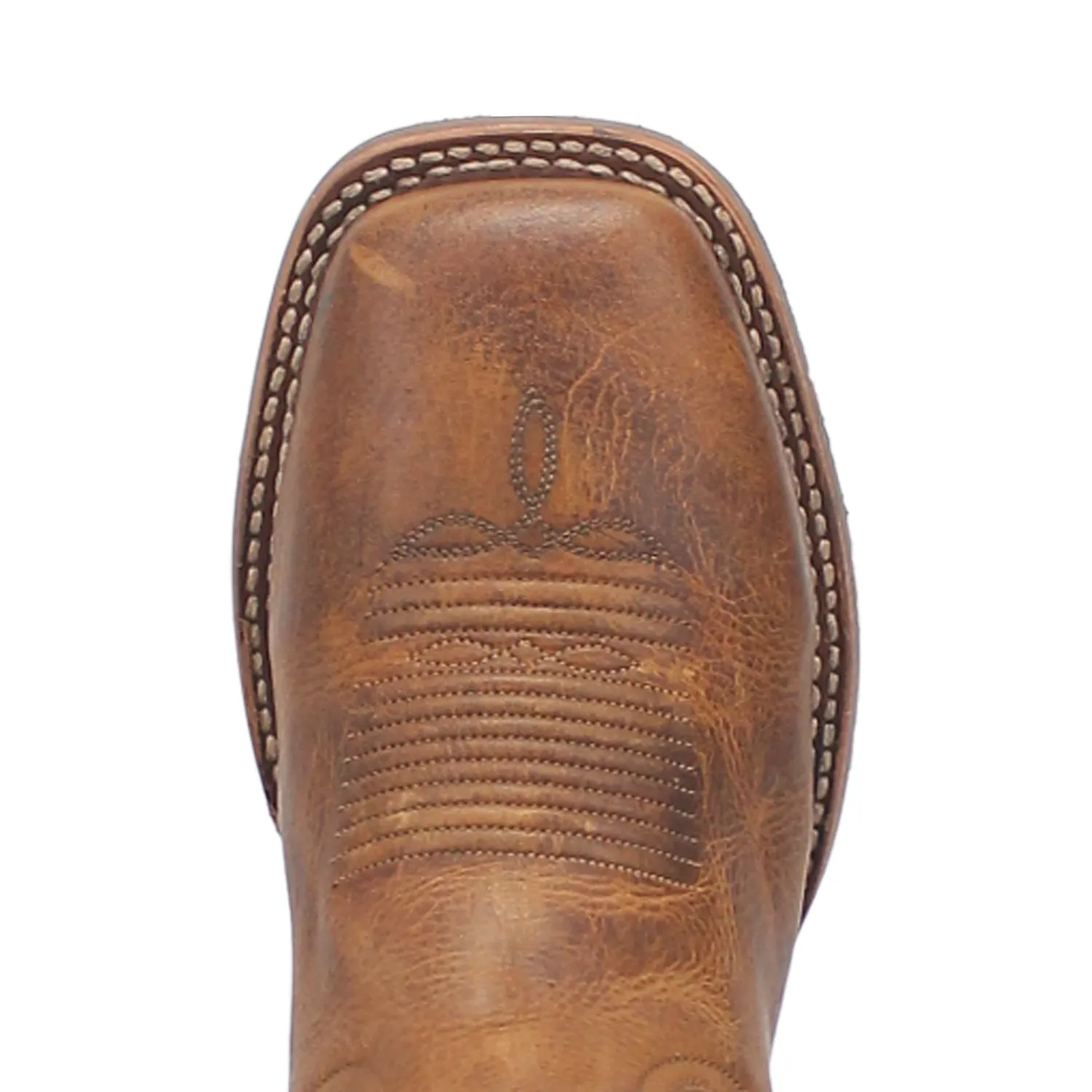 Dan Post Mens Dugan Brown Bison Leather Cowboy Boots 10.5 D