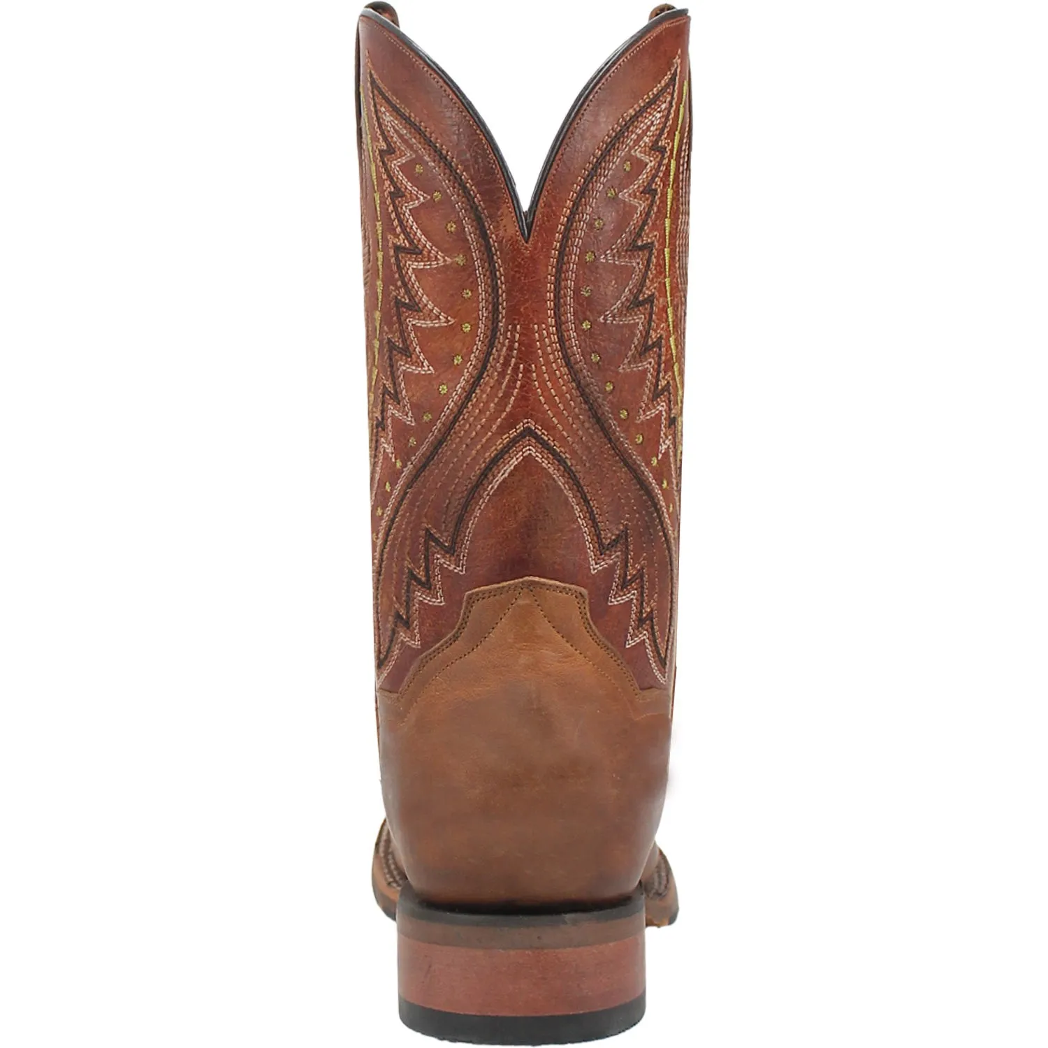 Dan Post Mens Dugan Brown Bison Leather Cowboy Boots 10.5 D
