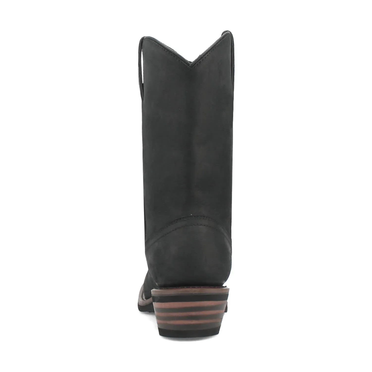 Dan Post Mens Las Cruces Waterproof Black Leather Work Boots