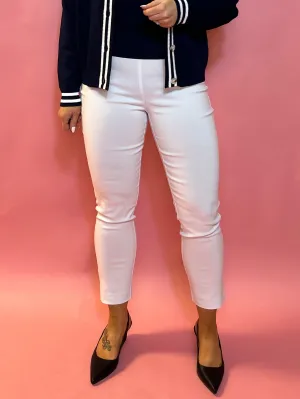 Effortless Edge: Millennium Tapered Pant in White