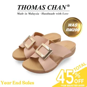 [EXTRA 20% off at cart] Charming Buckle Comfort Flat Sandals