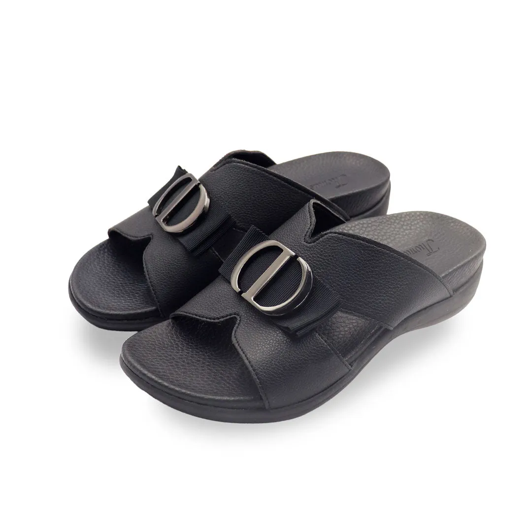 [EXTRA 20% off at cart] Charming Buckle Comfort Flat Sandals
