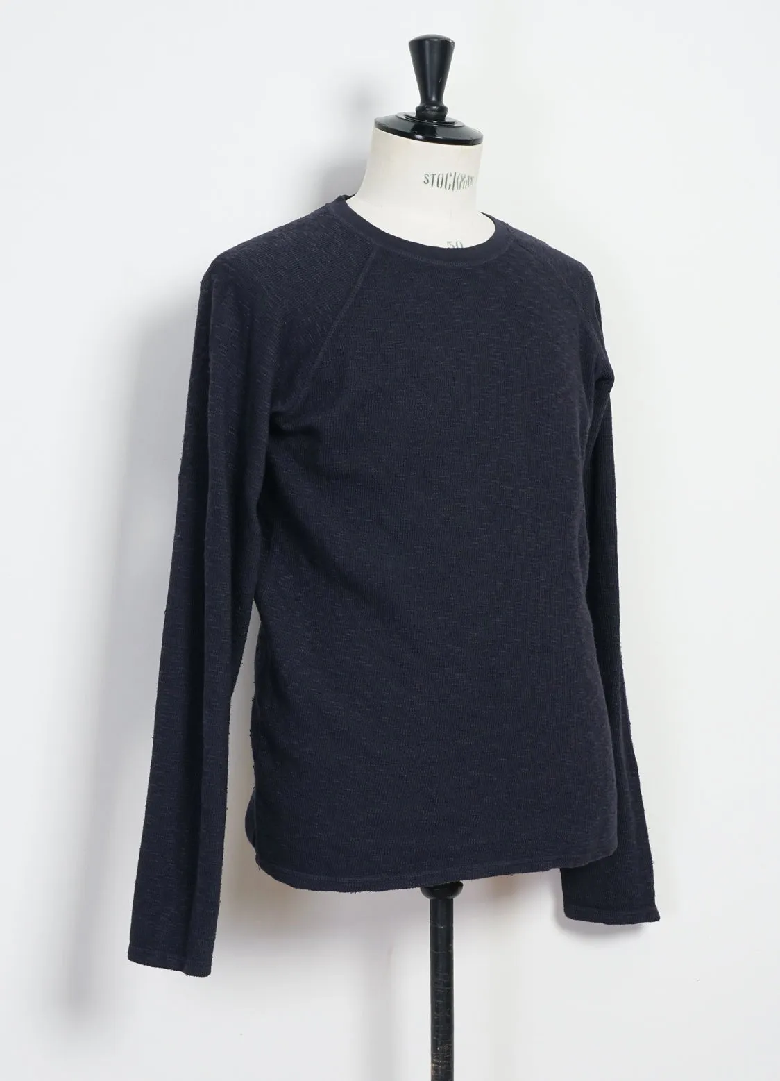 FELIX | Raglan Long Sleeve T-shirt | Indigo-like