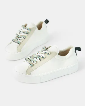 Hut Leather Sneaker WHITE