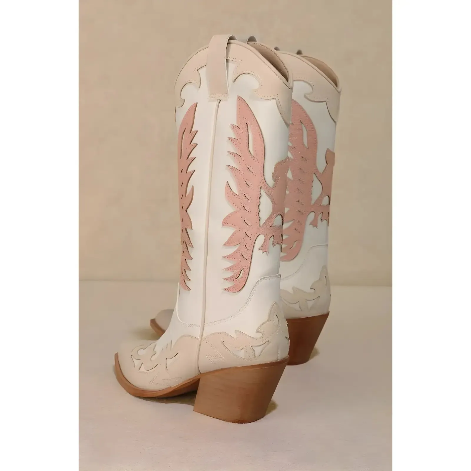 Idaly Mid-Calf Cowgirl Boots