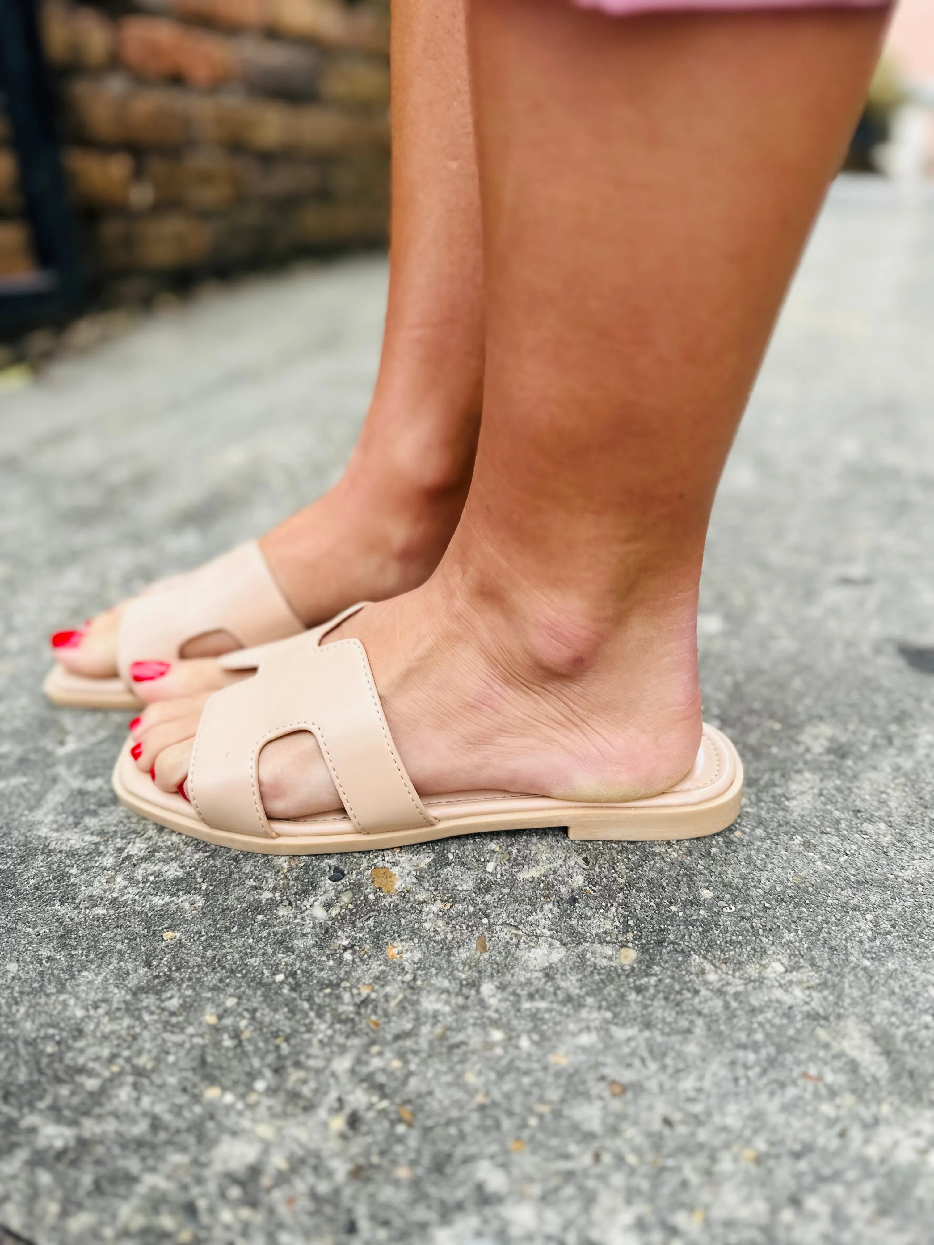 Kalyn Sandals- Beige