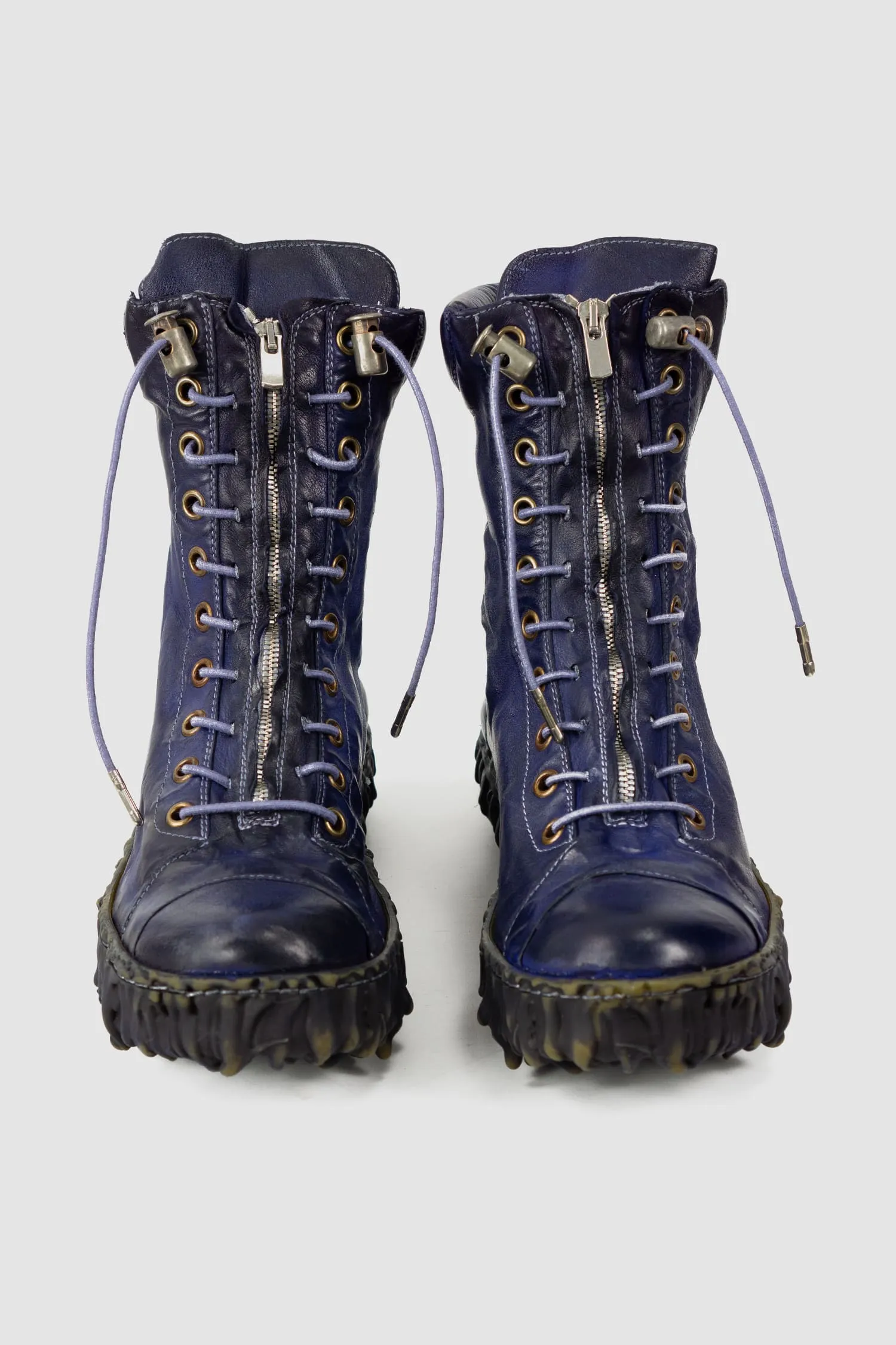 Melt Jumper High Top Front Zipper Sneaker - MELH1