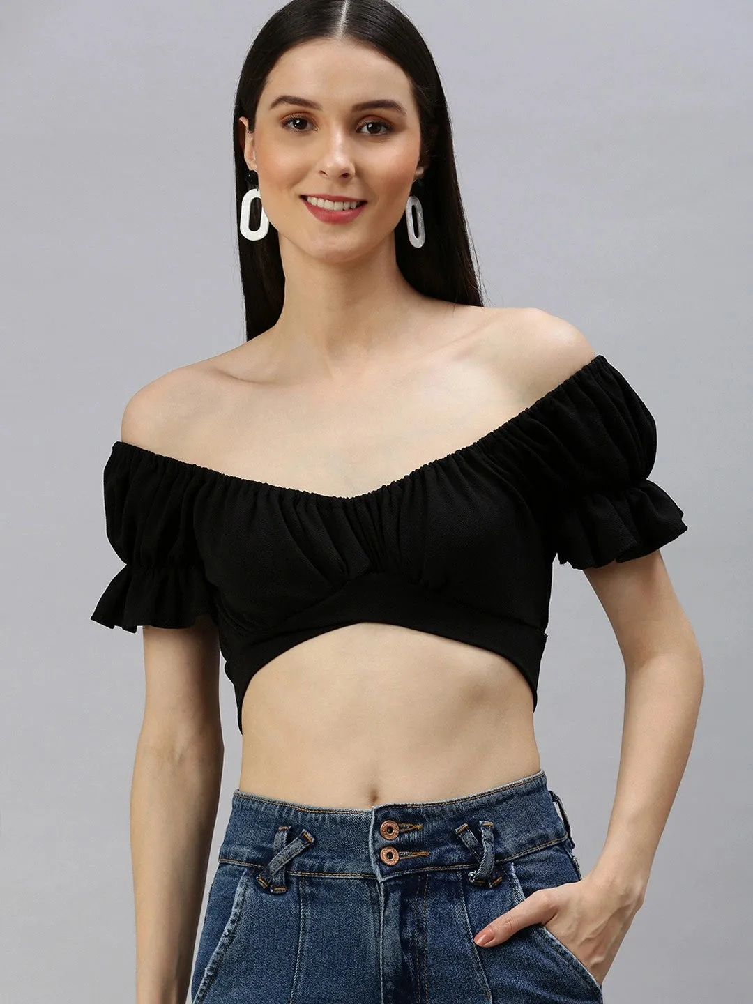Metallic Magic Crop Top