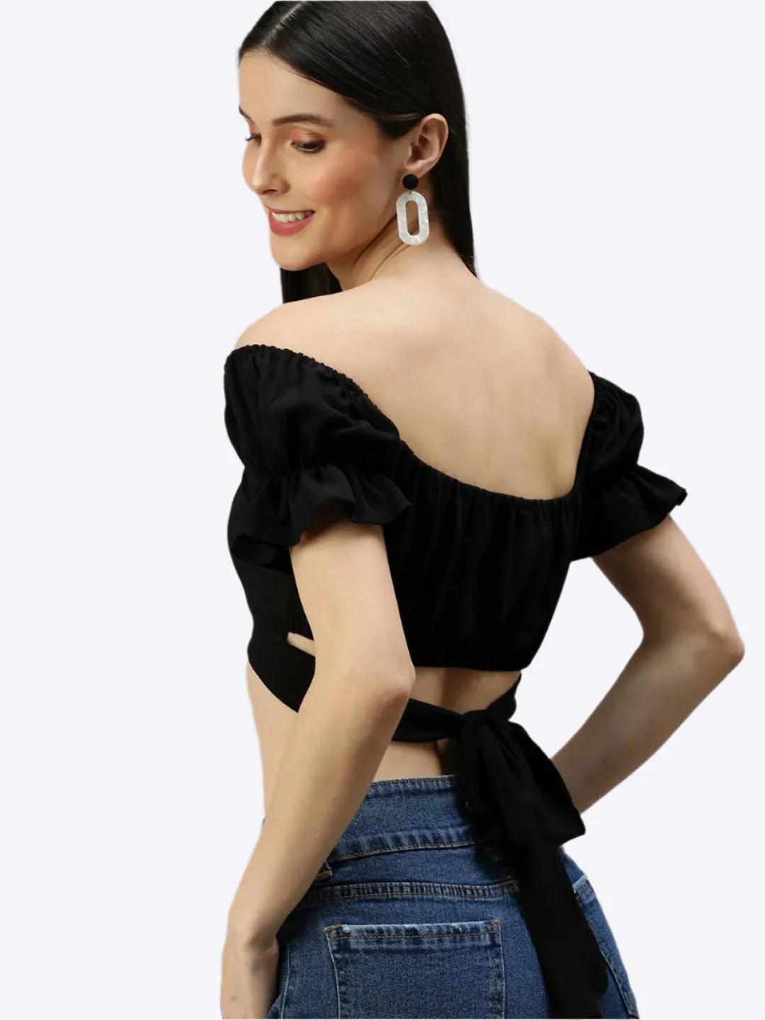 Metallic Magic Crop Top