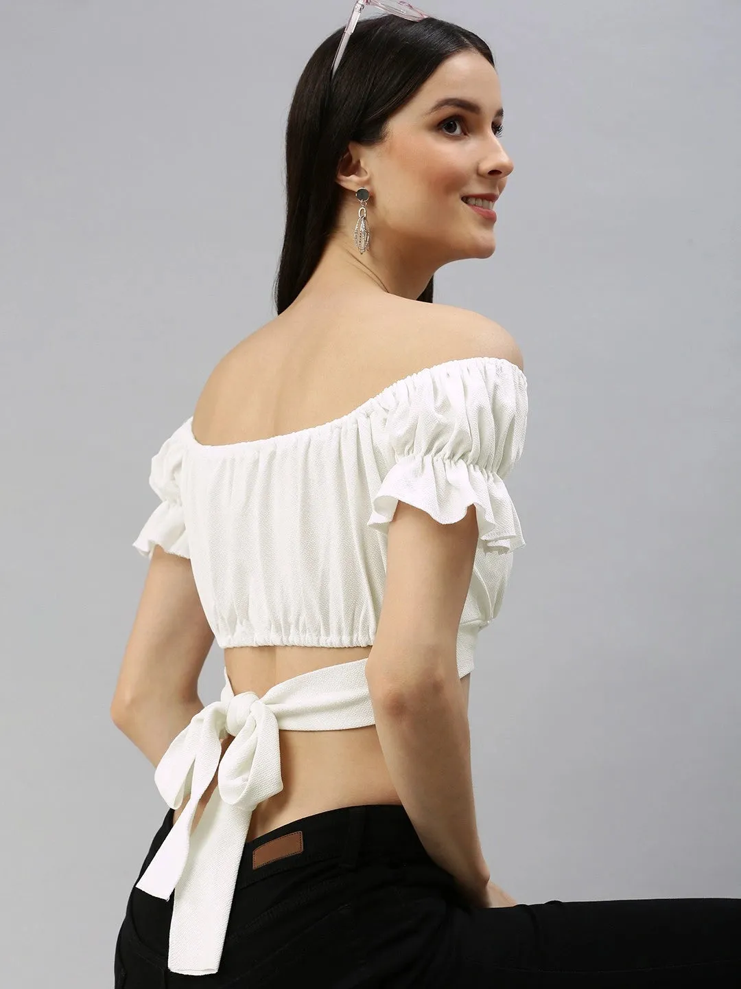 Metallic Magic Crop Top