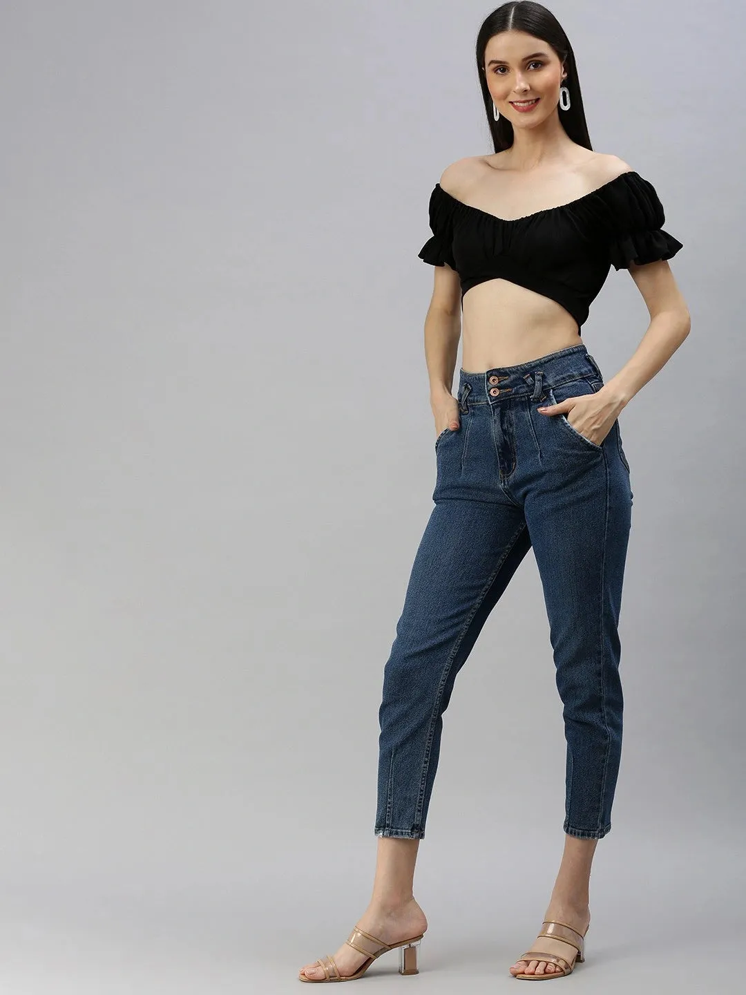 Metallic Magic Crop Top