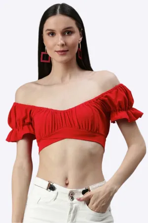 Metallic Magic Crop Top