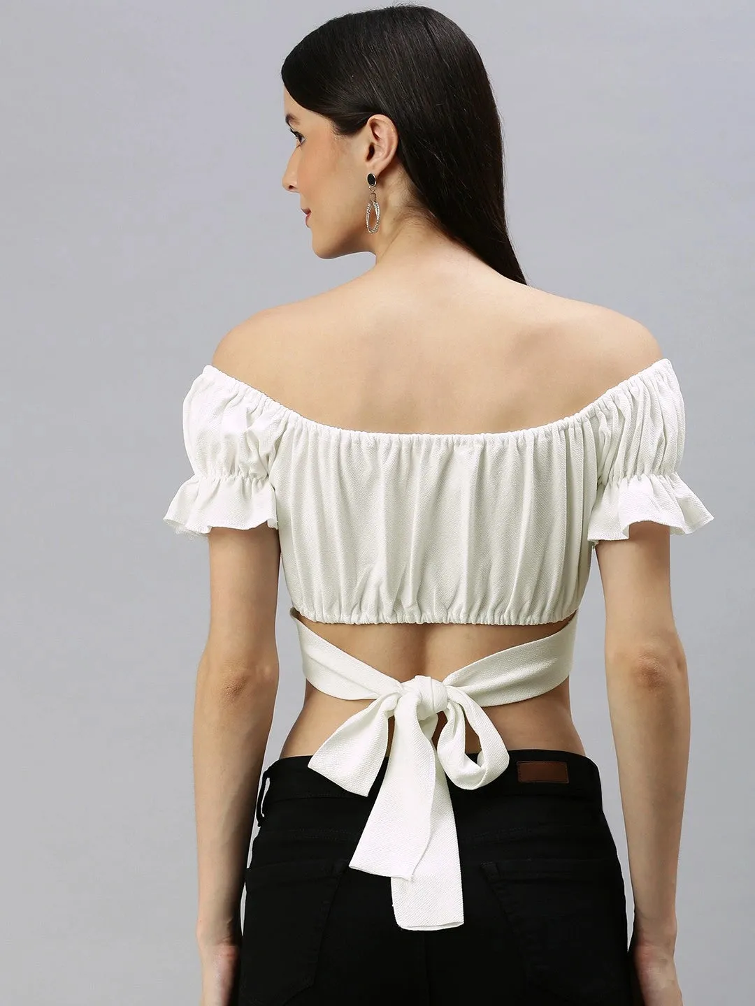 Metallic Magic Crop Top