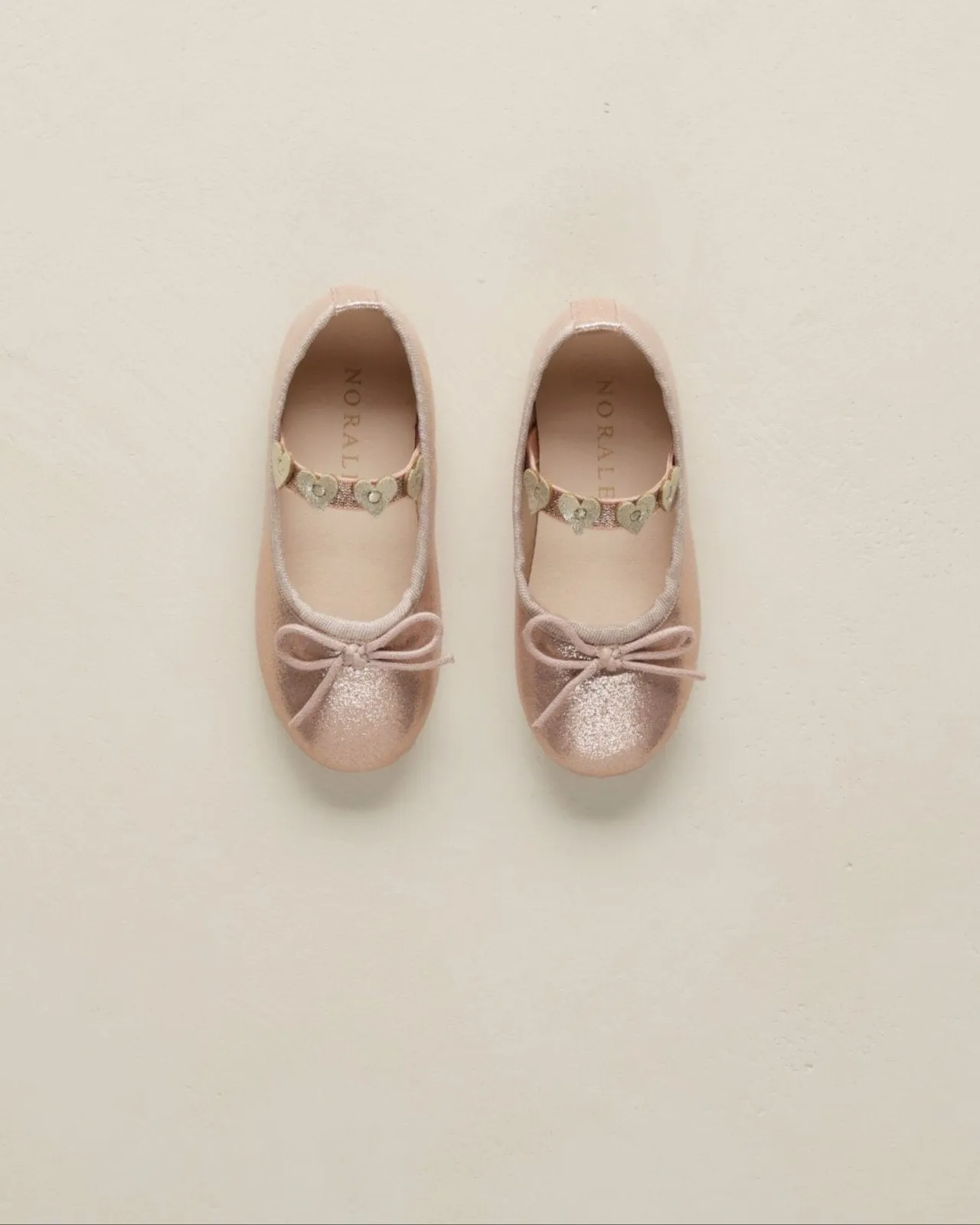 NoraLee Ballet Flats Shoes in Bubblegum Shimmer