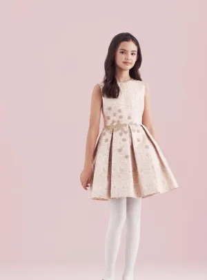 Oscar de la Renta Jacquard Party Dress