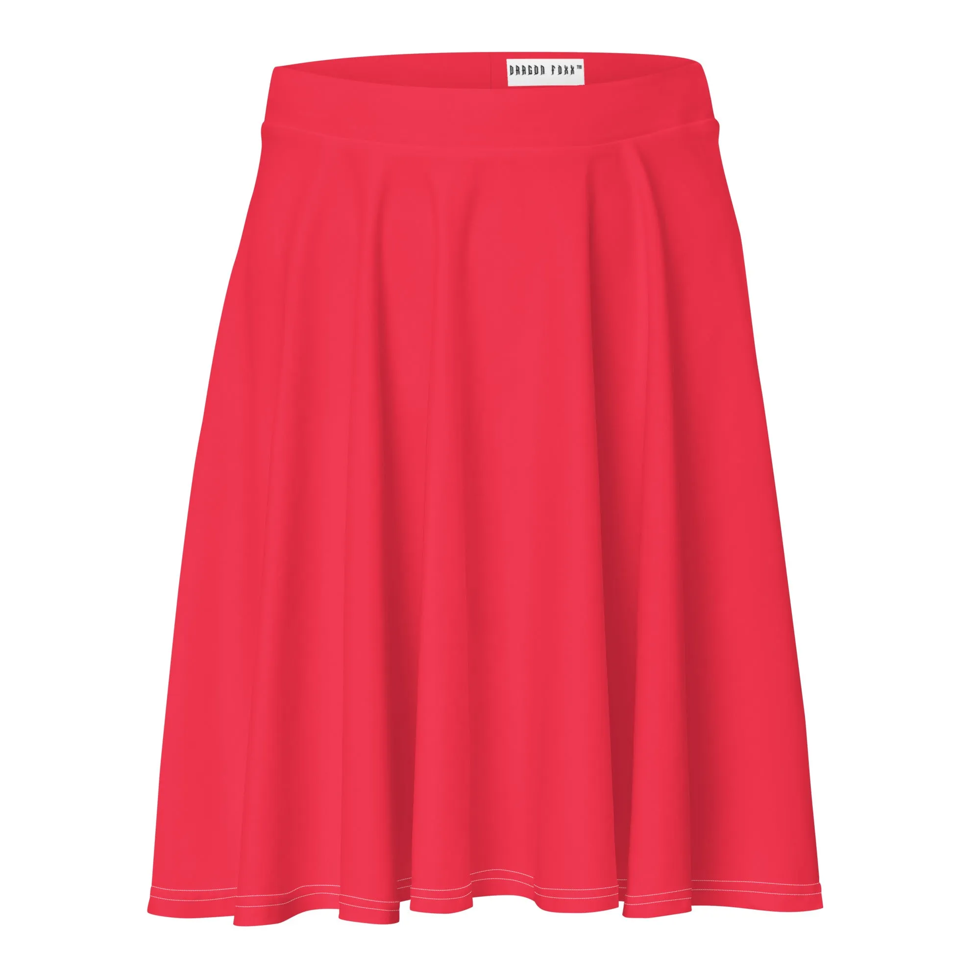 Radical Red Skater Skirt