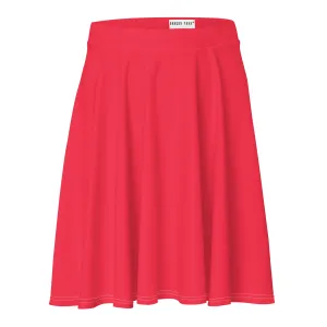 Radical Red Skater Skirt