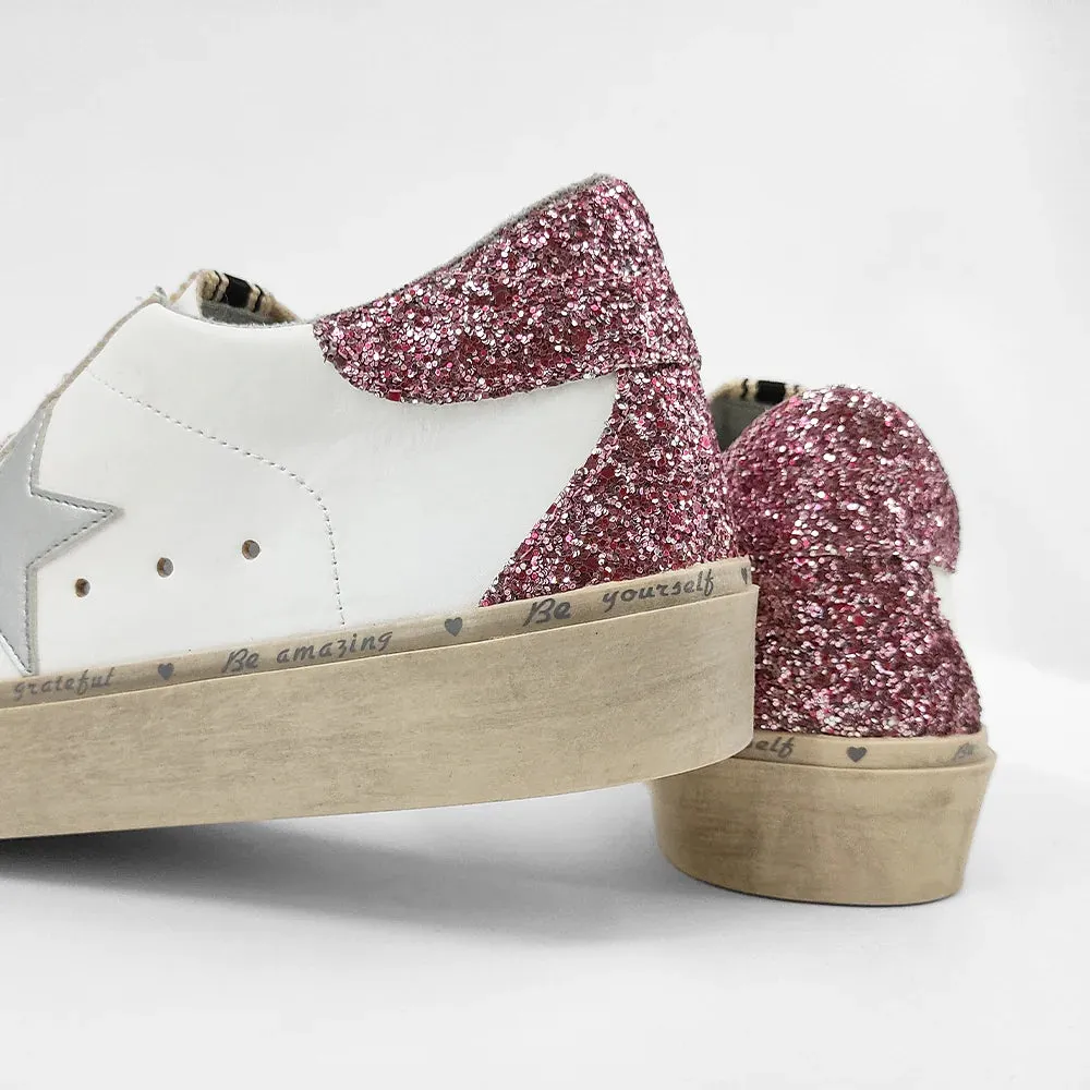 Reba Pink Star Sneaker