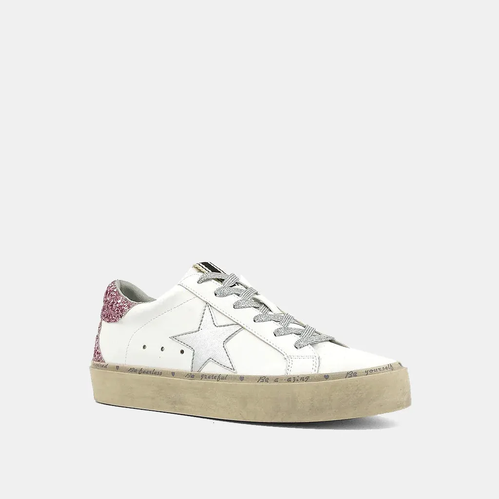 Reba Pink Star Sneaker