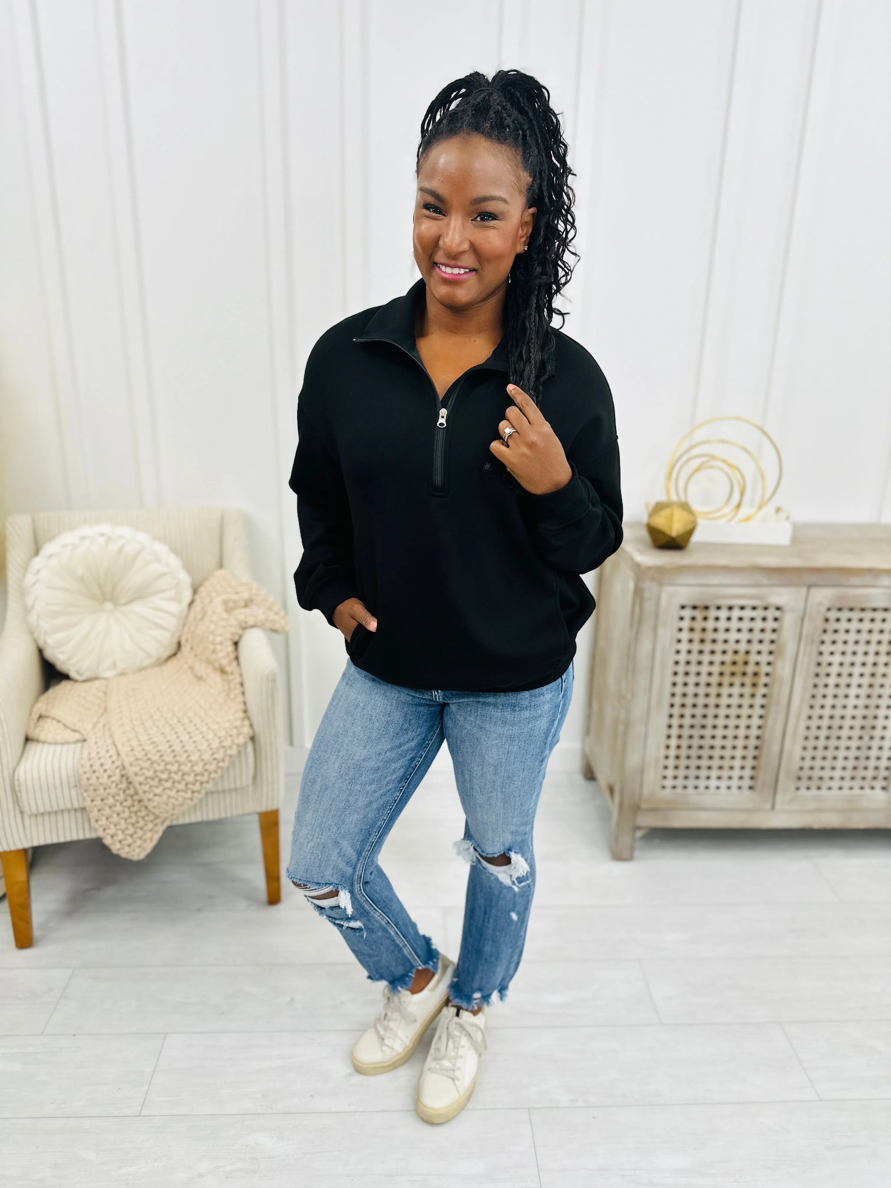 REG/CURVY MOCO Exclusive Super Scuba Pullover In New Colors!