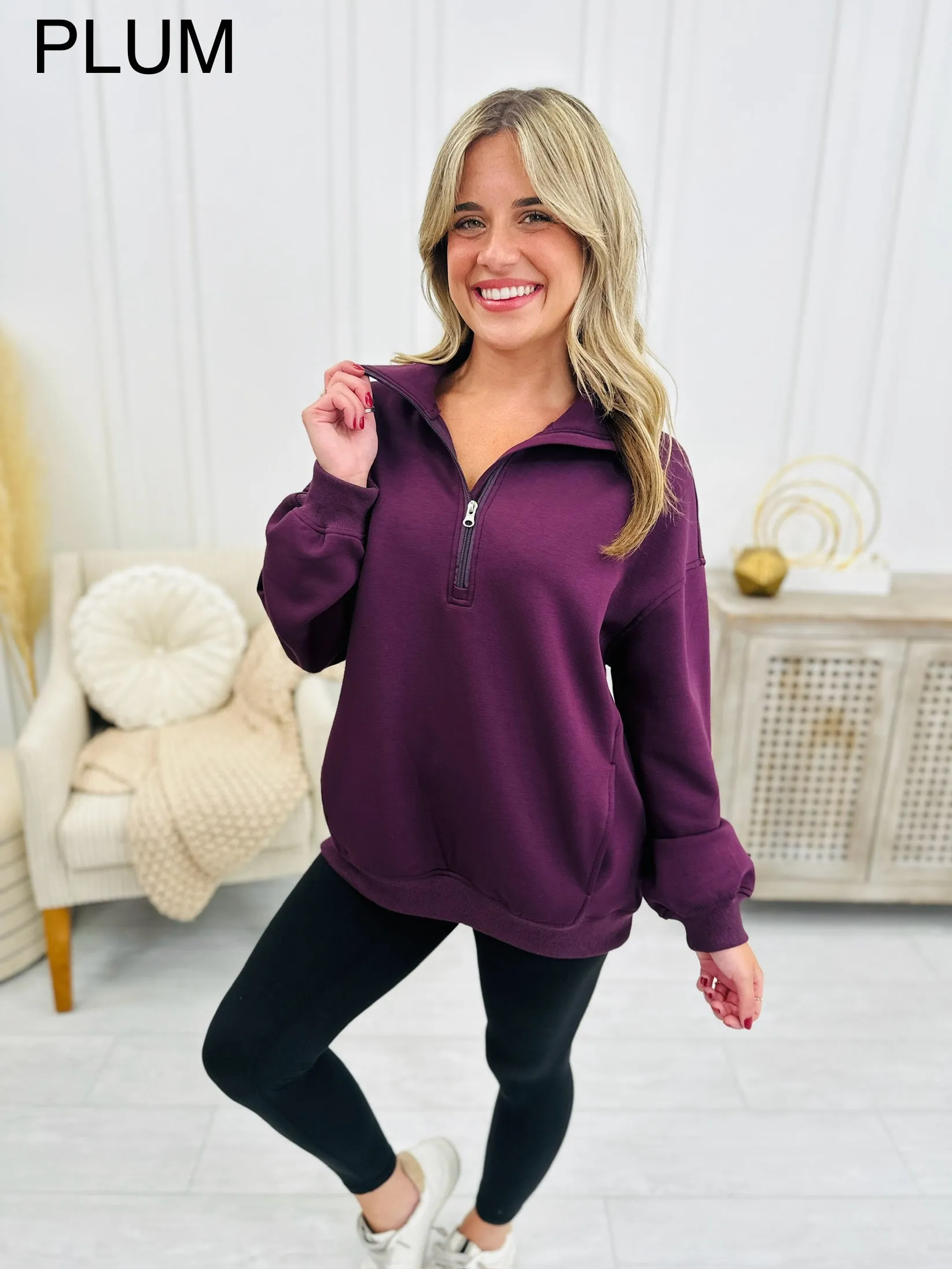 REG/CURVY MOCO Exclusive Super Scuba Pullover In New Colors!