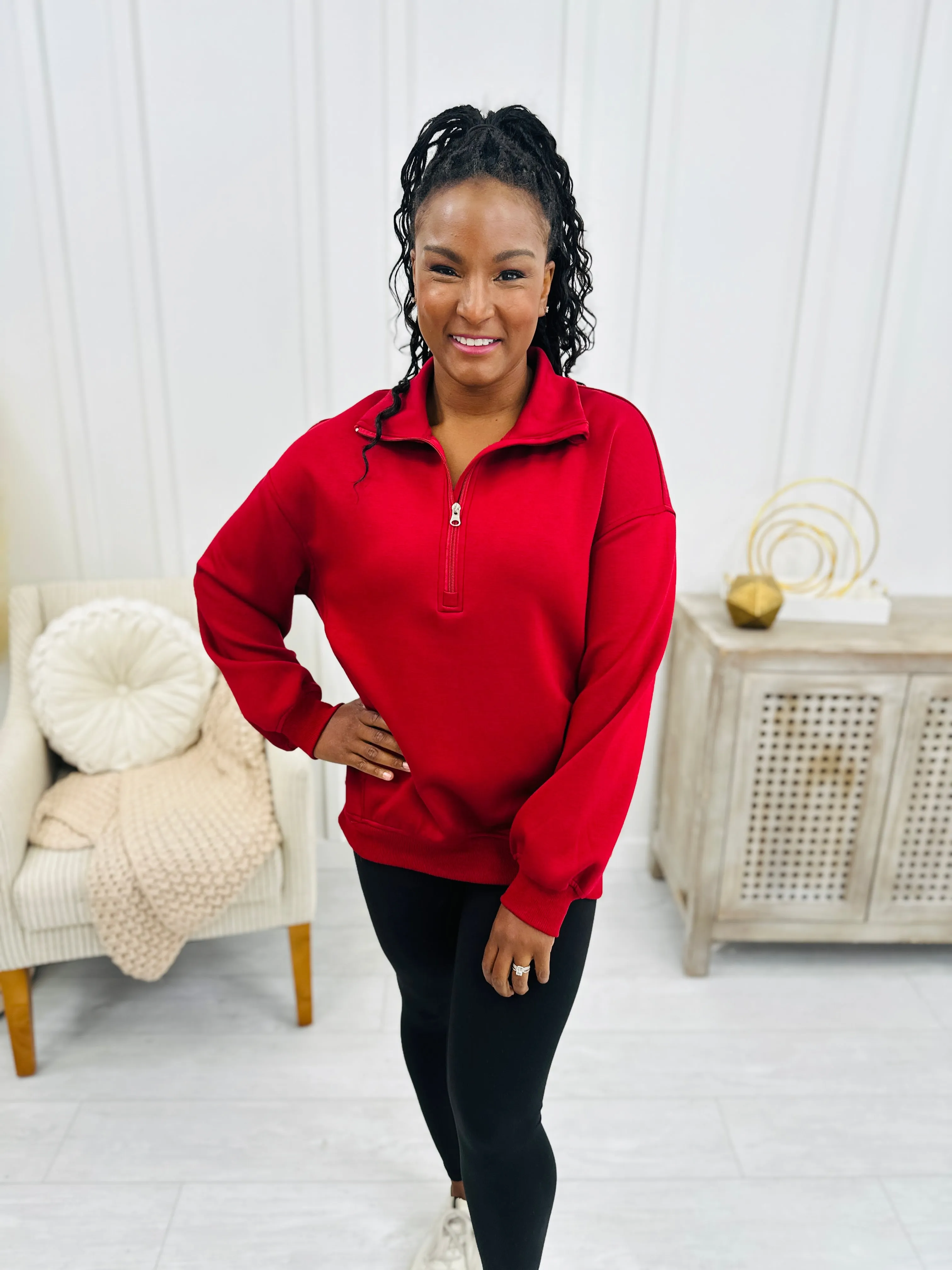 REG/CURVY MOCO Exclusive Super Scuba Pullover In New Colors!