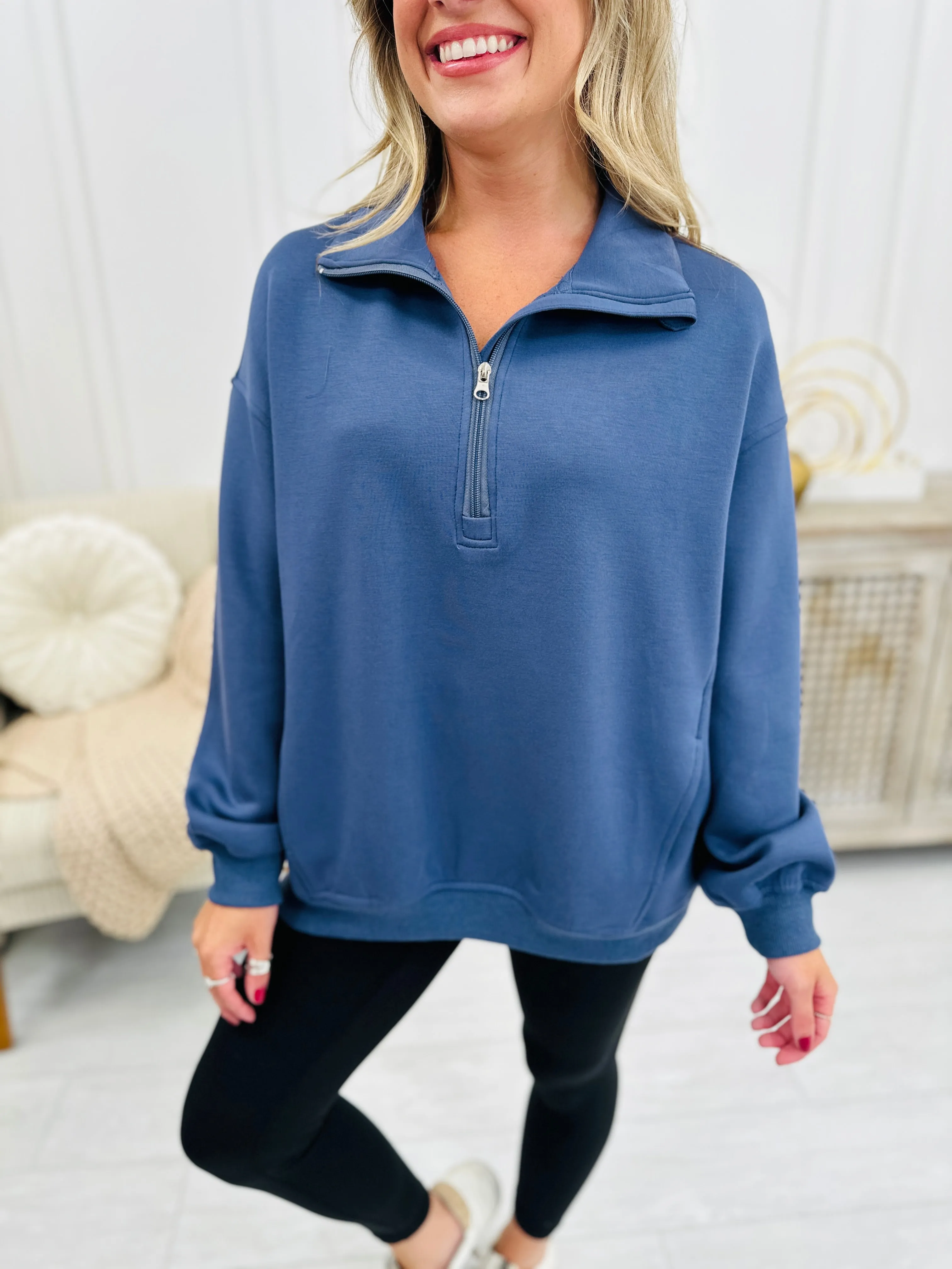 REG/CURVY MOCO Exclusive Super Scuba Pullover In New Colors!