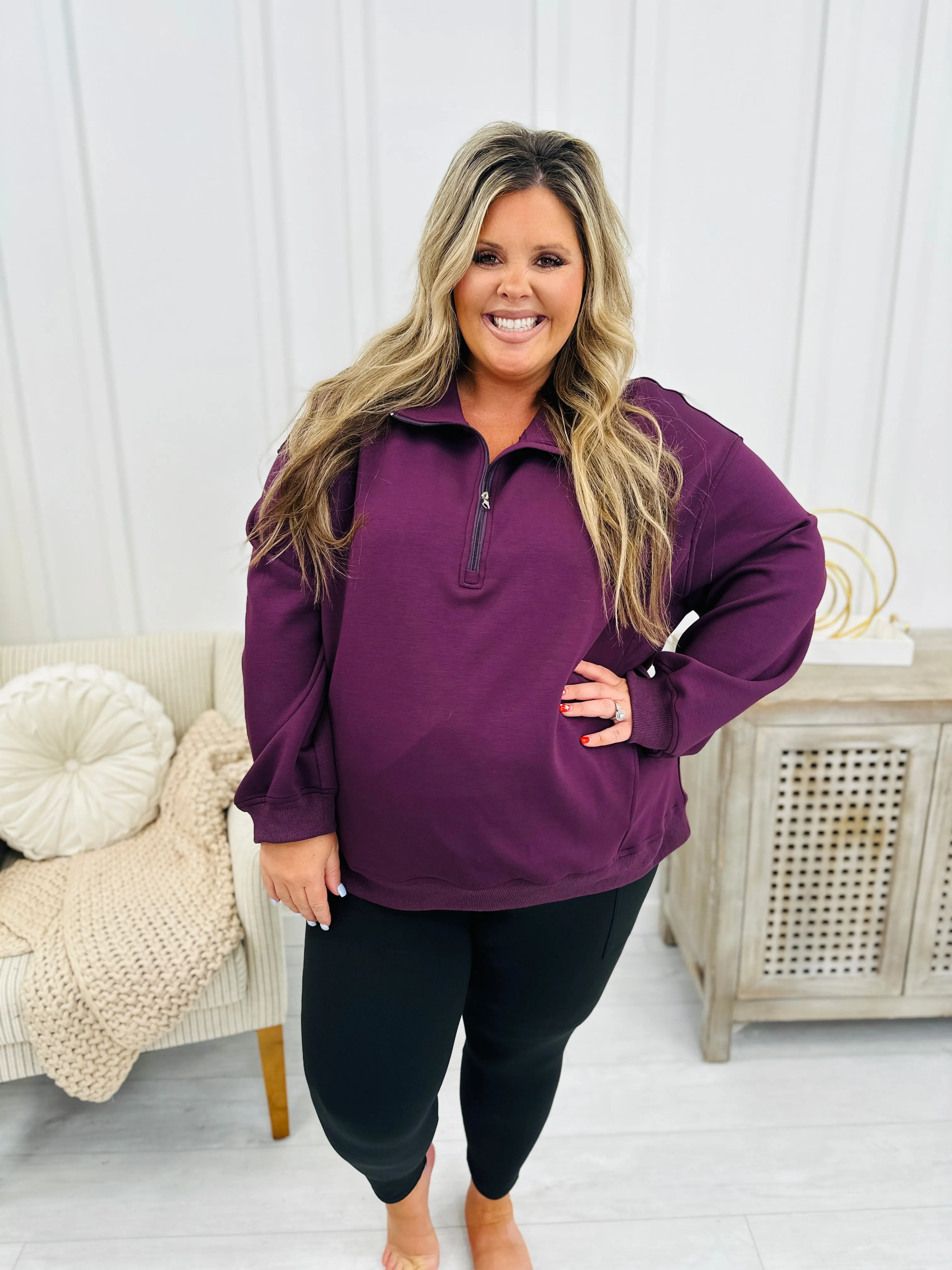REG/CURVY MOCO Exclusive Super Scuba Pullover In New Colors!