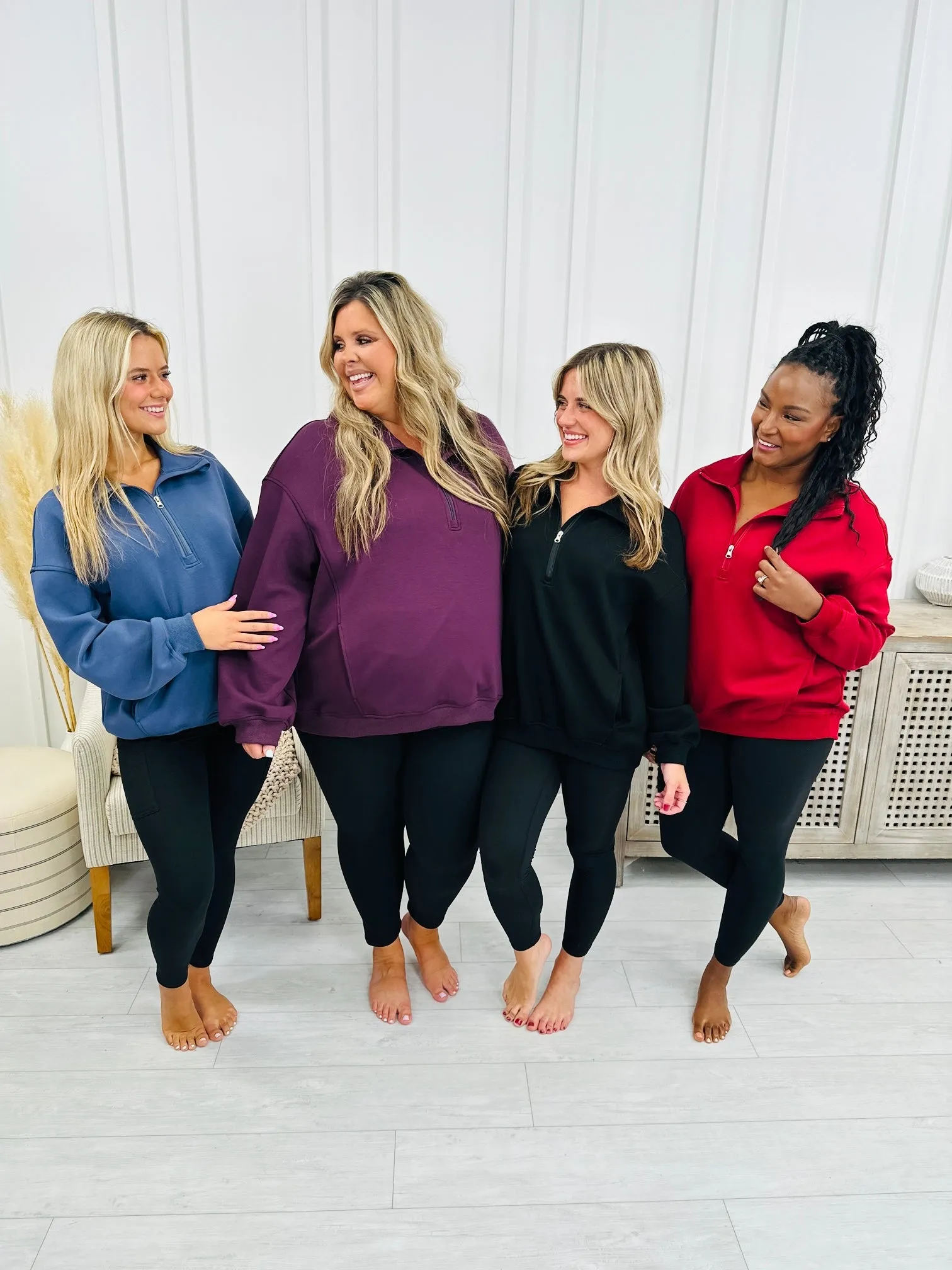 REG/CURVY MOCO Exclusive Super Scuba Pullover In New Colors!