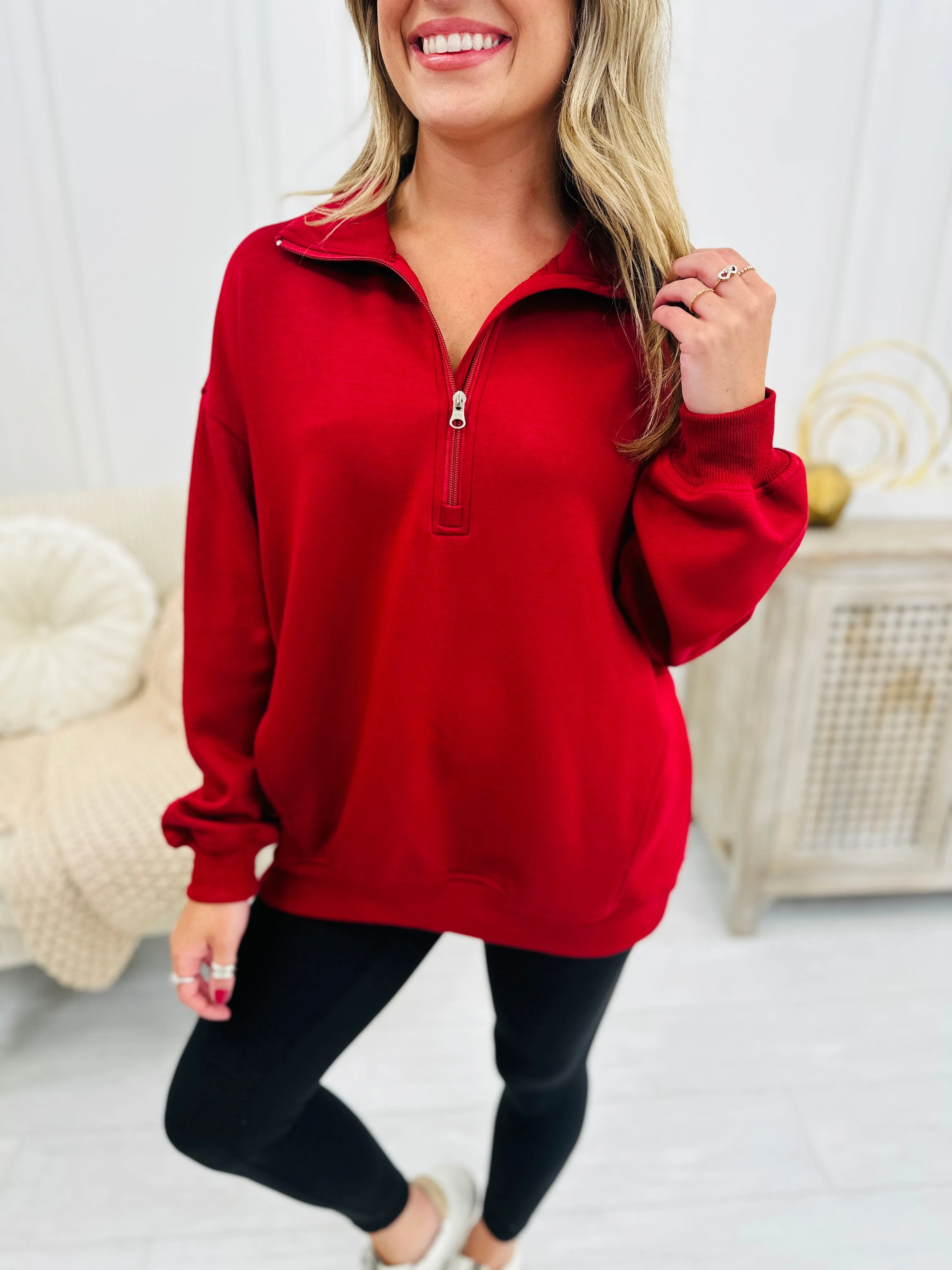 REG/CURVY MOCO Exclusive Super Scuba Pullover In New Colors!