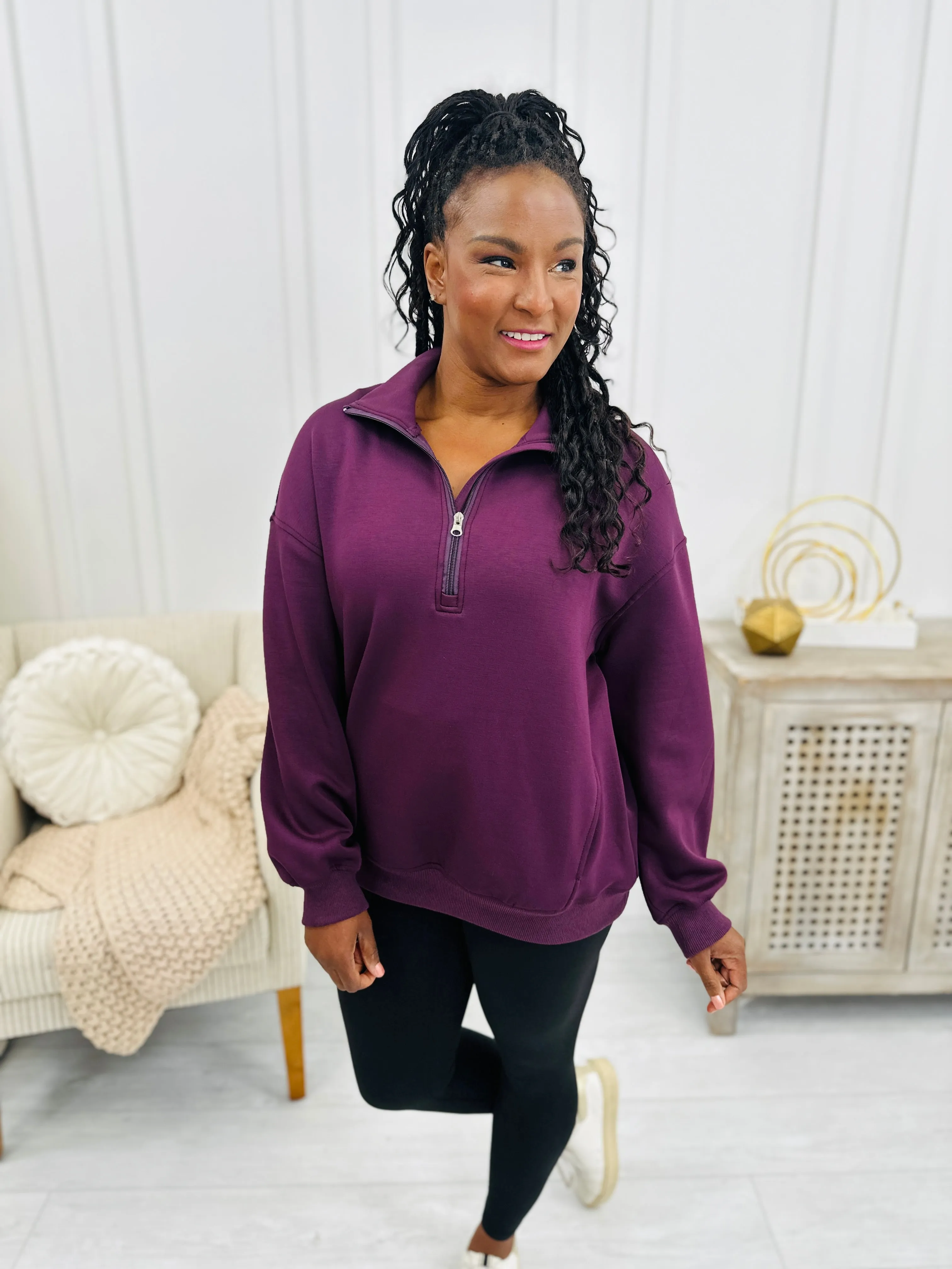 REG/CURVY MOCO Exclusive Super Scuba Pullover In New Colors!