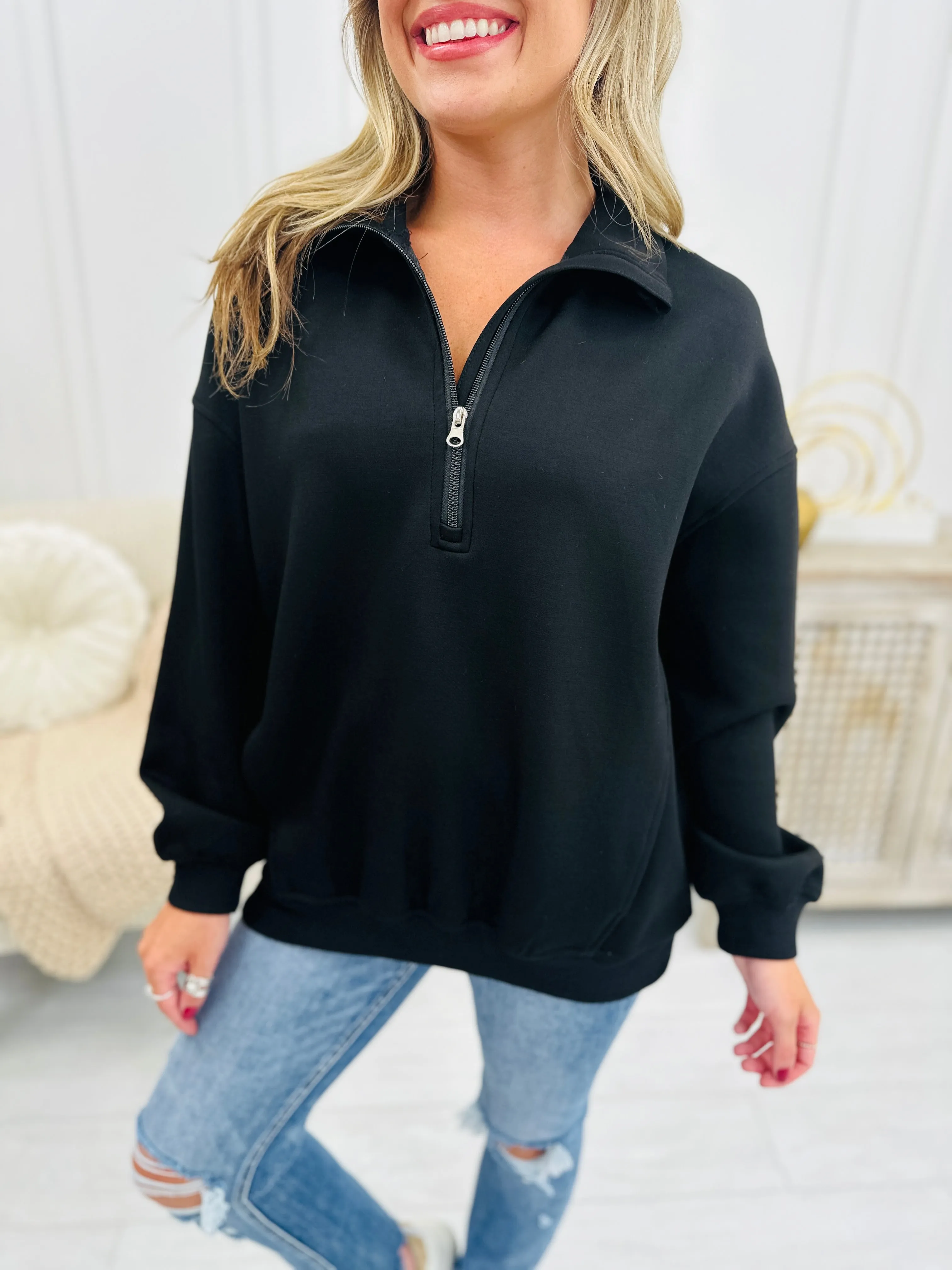 REG/CURVY MOCO Exclusive Super Scuba Pullover In New Colors!