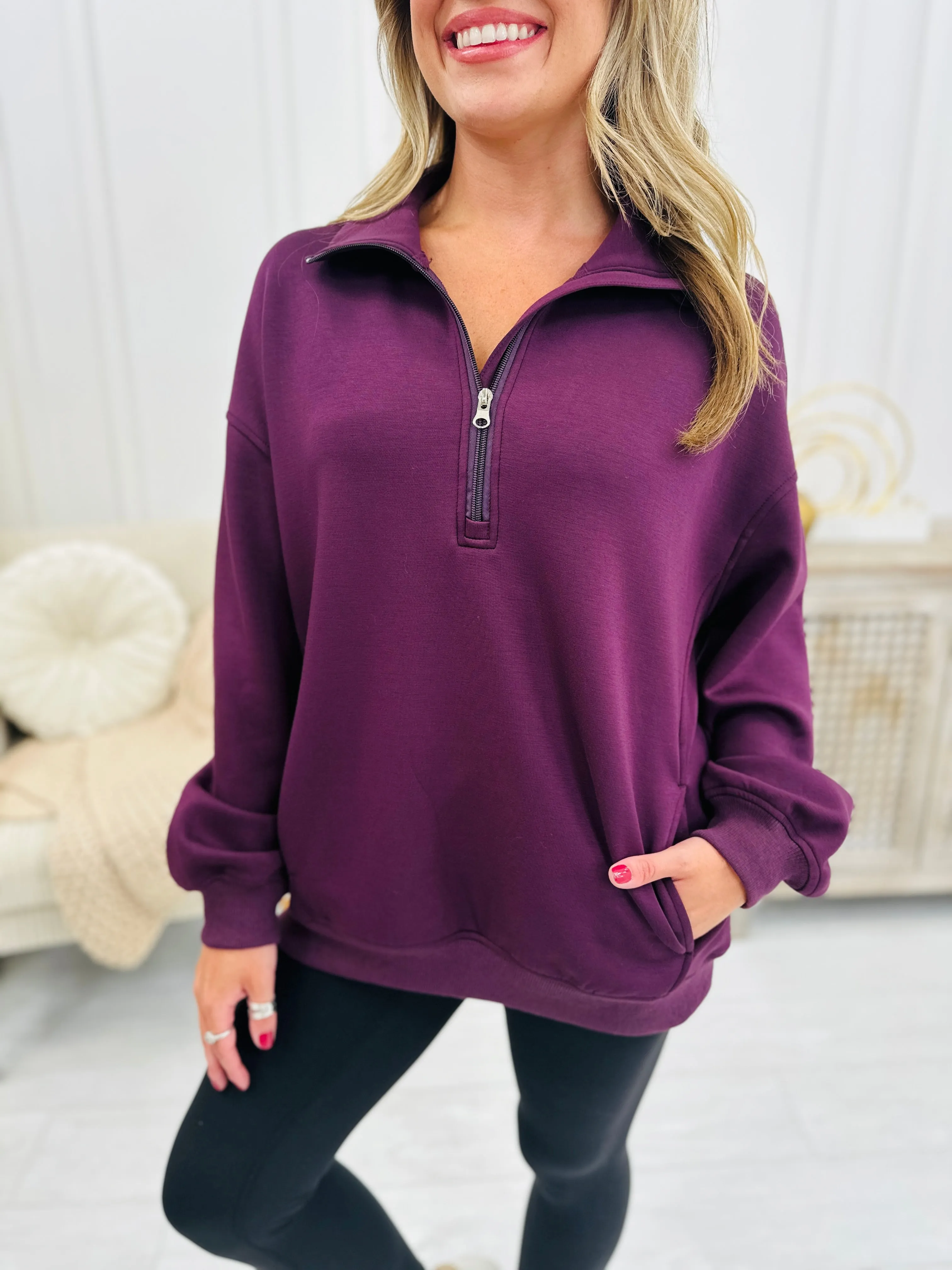 REG/CURVY MOCO Exclusive Super Scuba Pullover In New Colors!