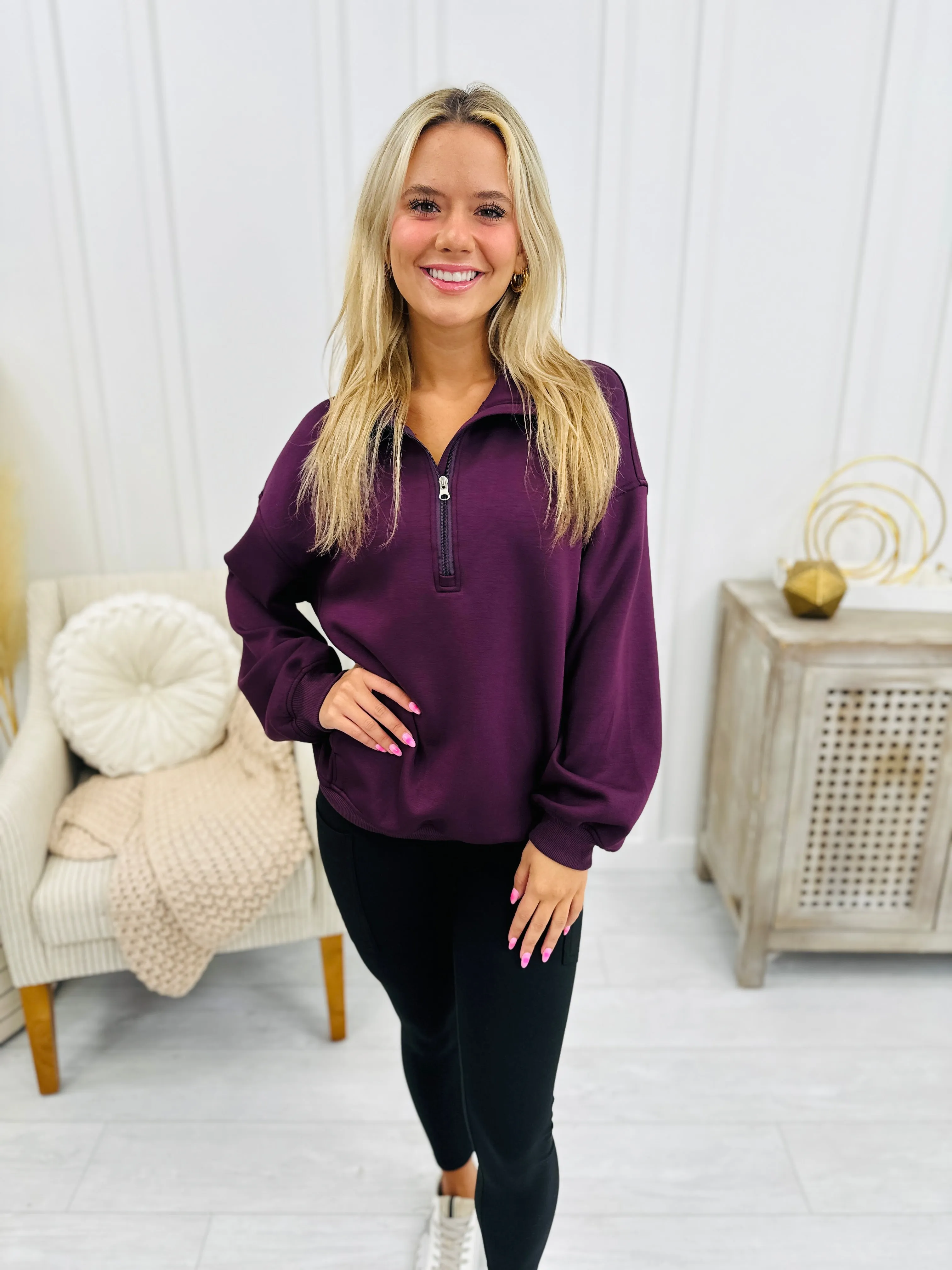 REG/CURVY MOCO Exclusive Super Scuba Pullover In New Colors!