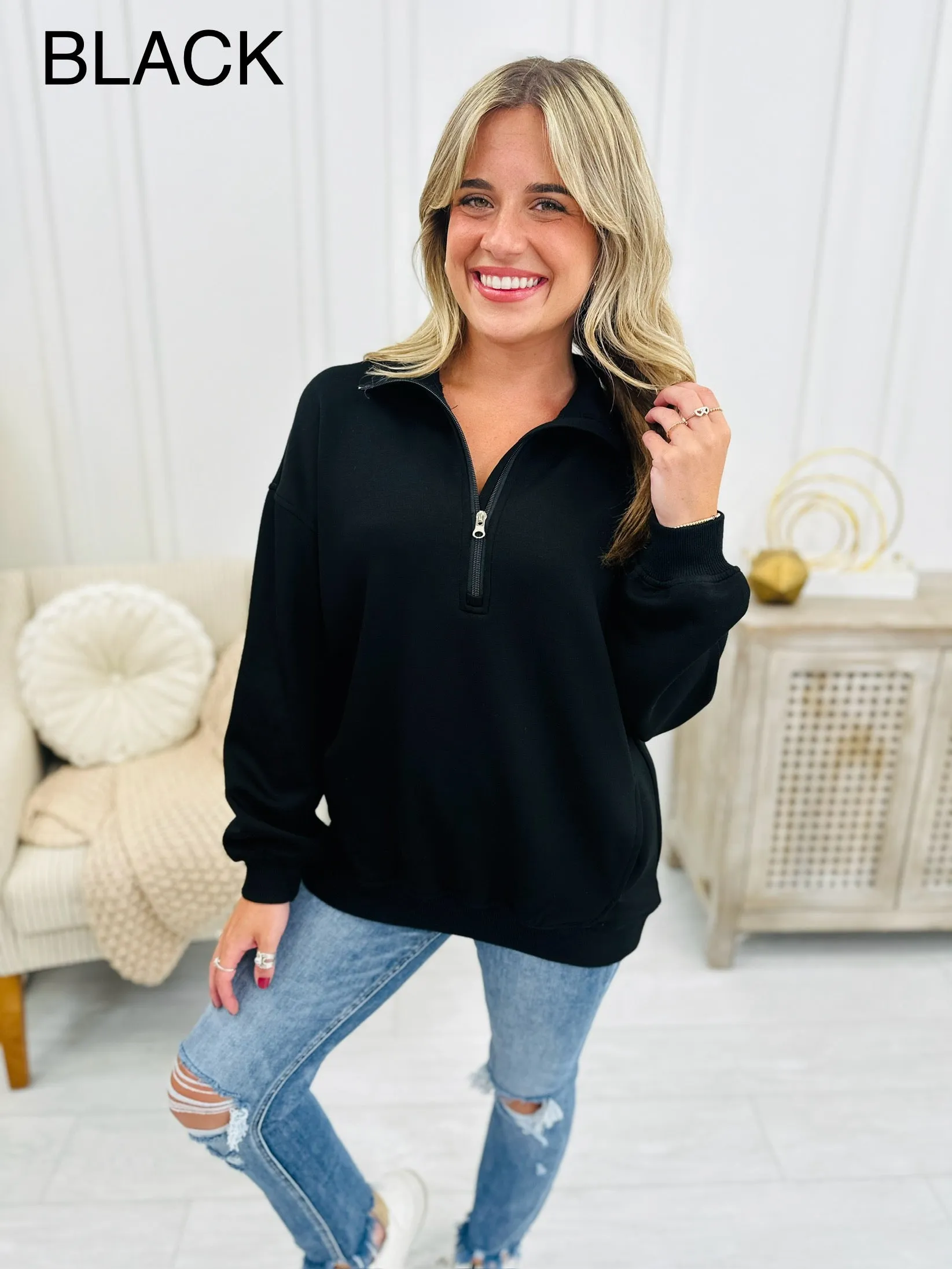 REG/CURVY MOCO Exclusive Super Scuba Pullover In New Colors!